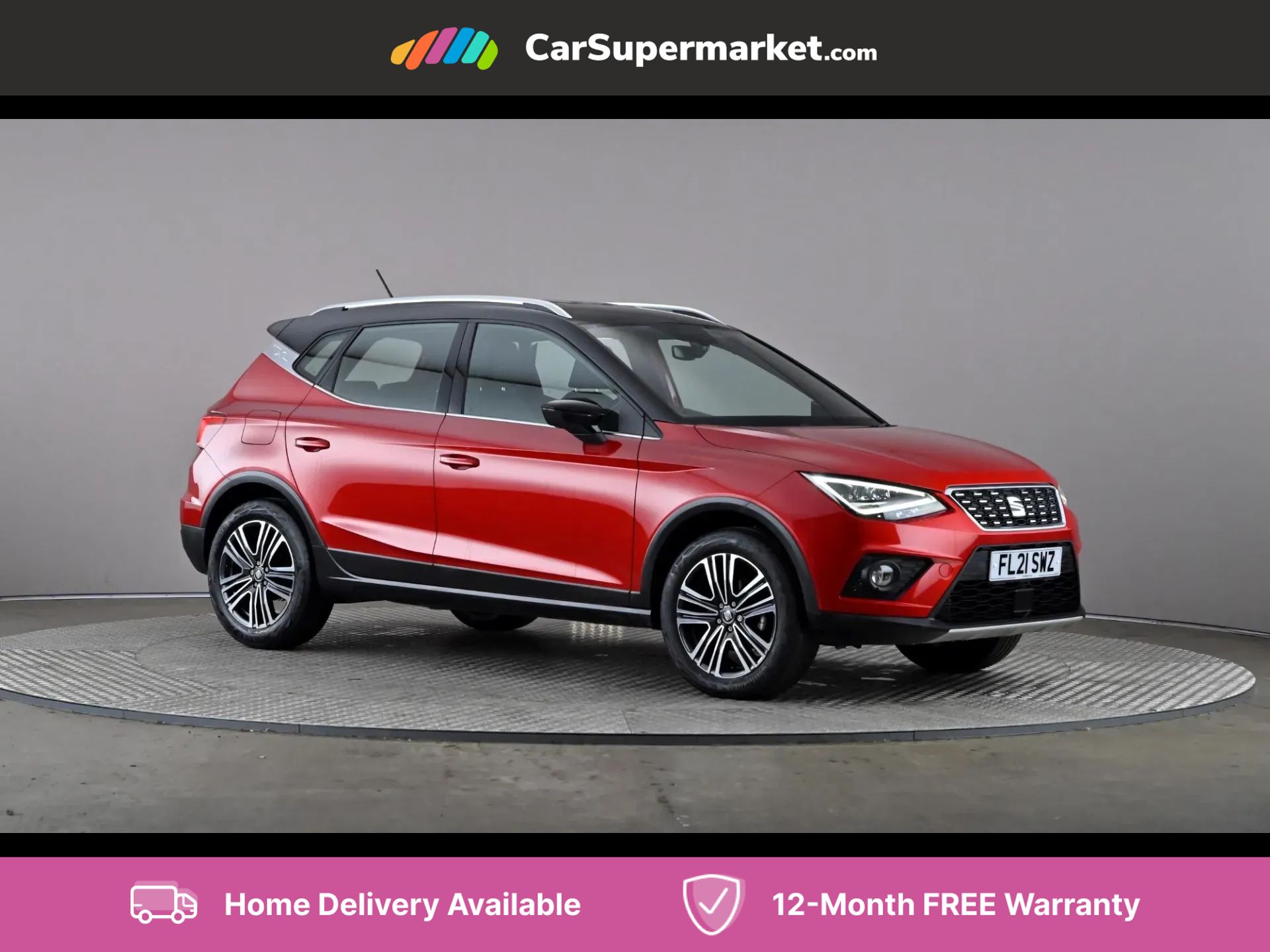 2021 used SEAT Arona 1.0 TSI 110 Xcellence [EZ] DSG