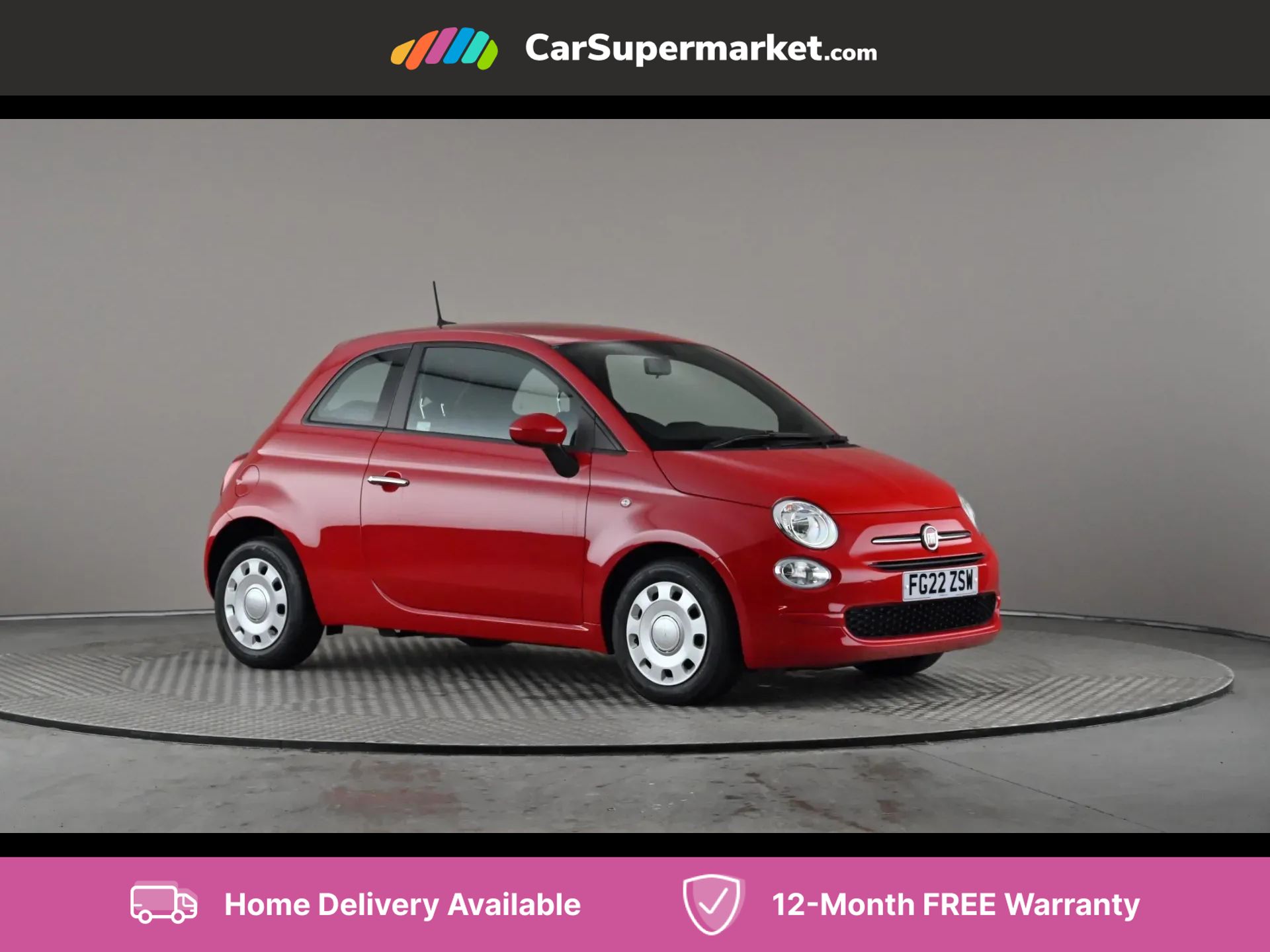 2022 used Fiat 500 1.0 Mild Hybrid Pop