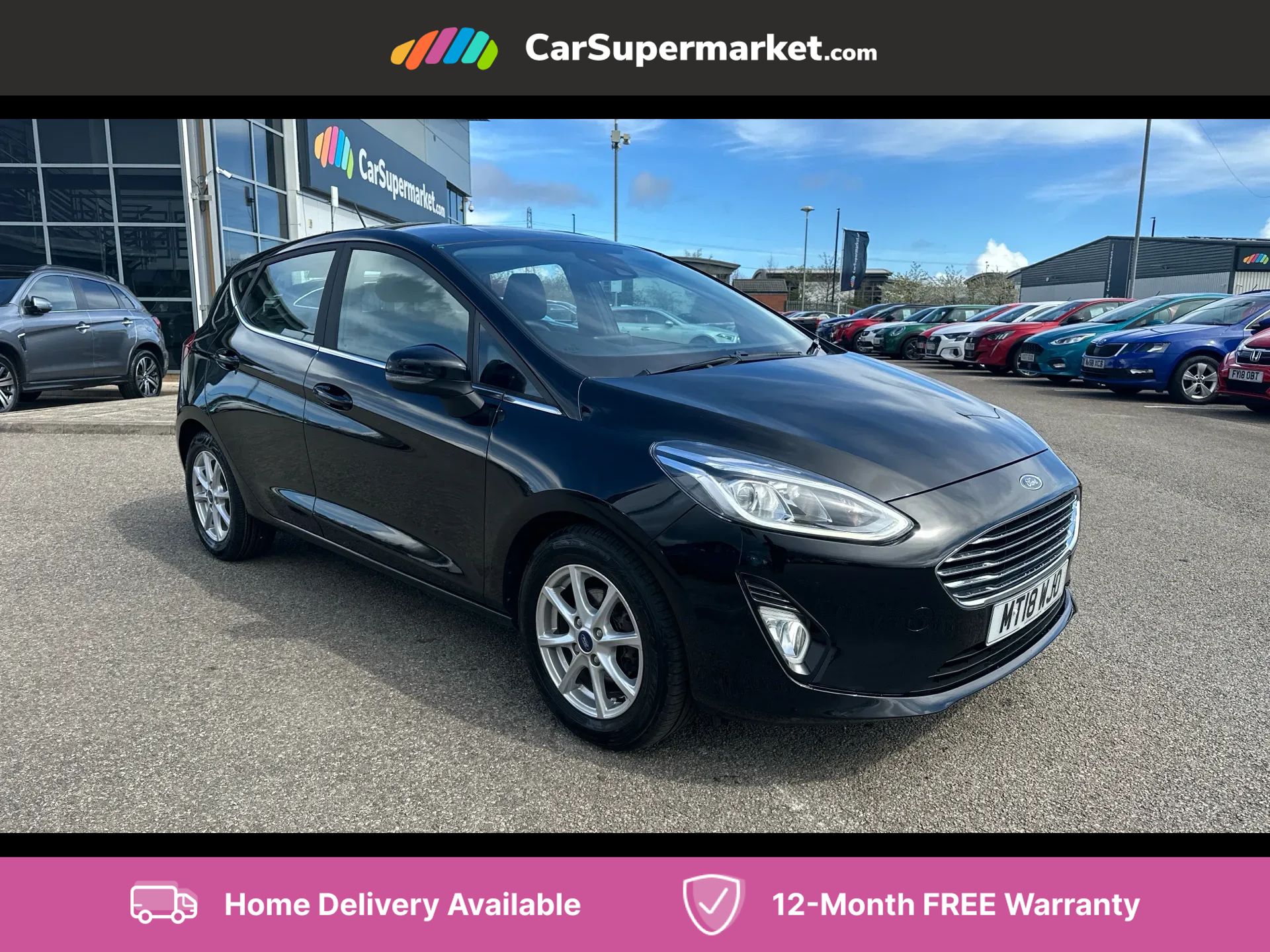 2018 used Ford Fiesta 1.0 EcoBoost Zetec Navigation