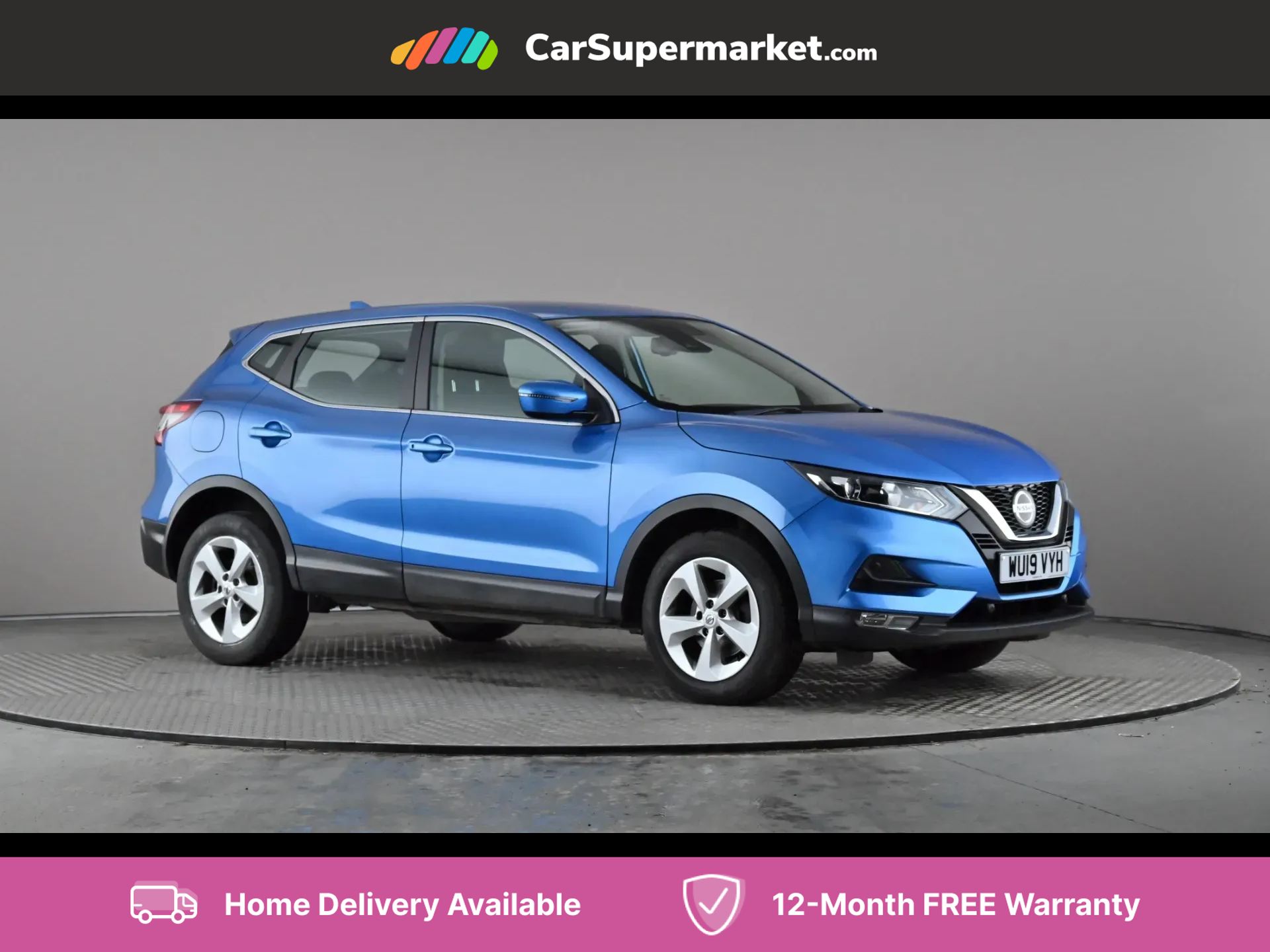 2019 used Nissan Qashqai 1.5 dCi 115 Acenta Premium