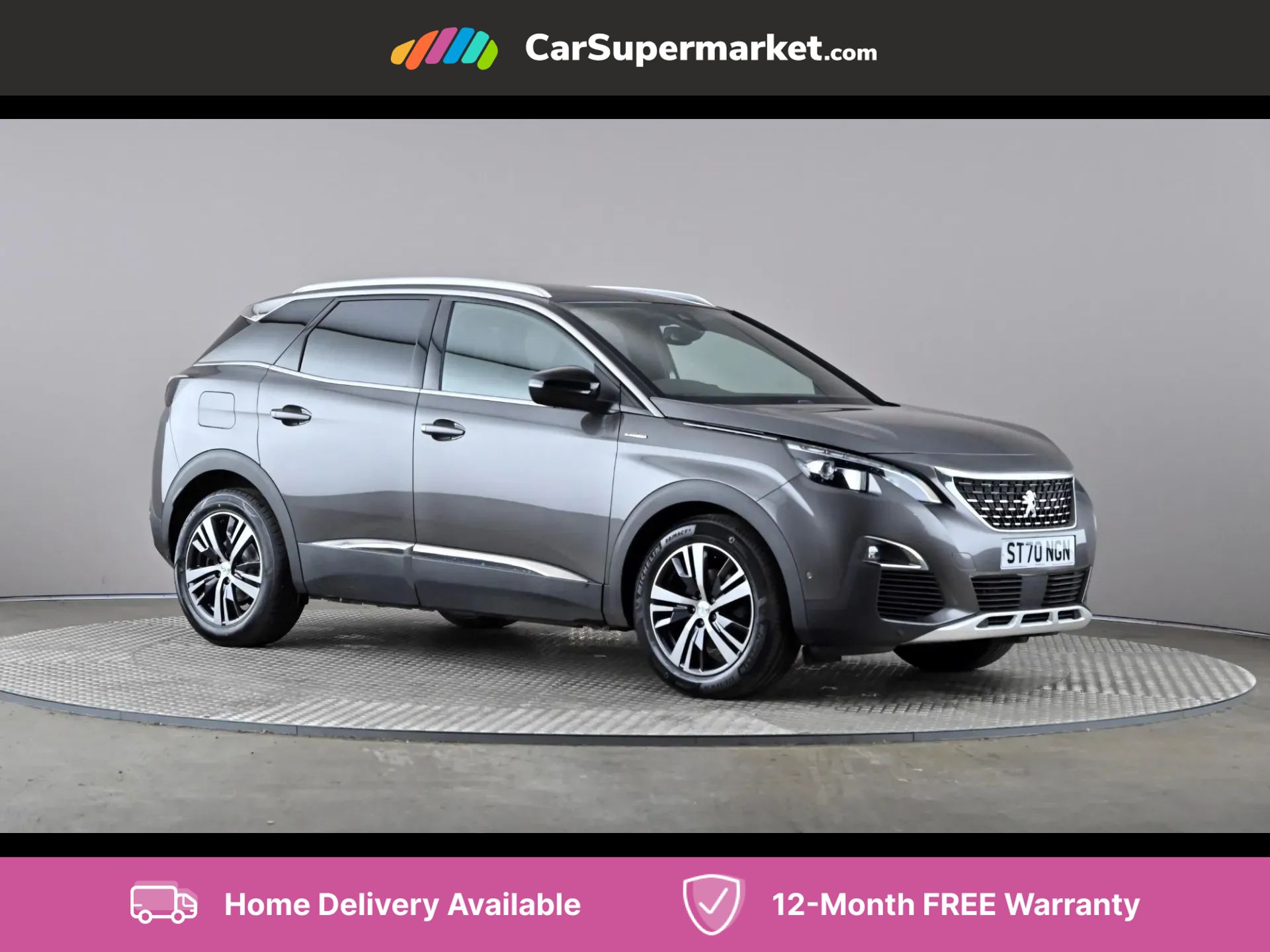 2020 used Peugeot 3008 1.5 BlueHDi GT Line