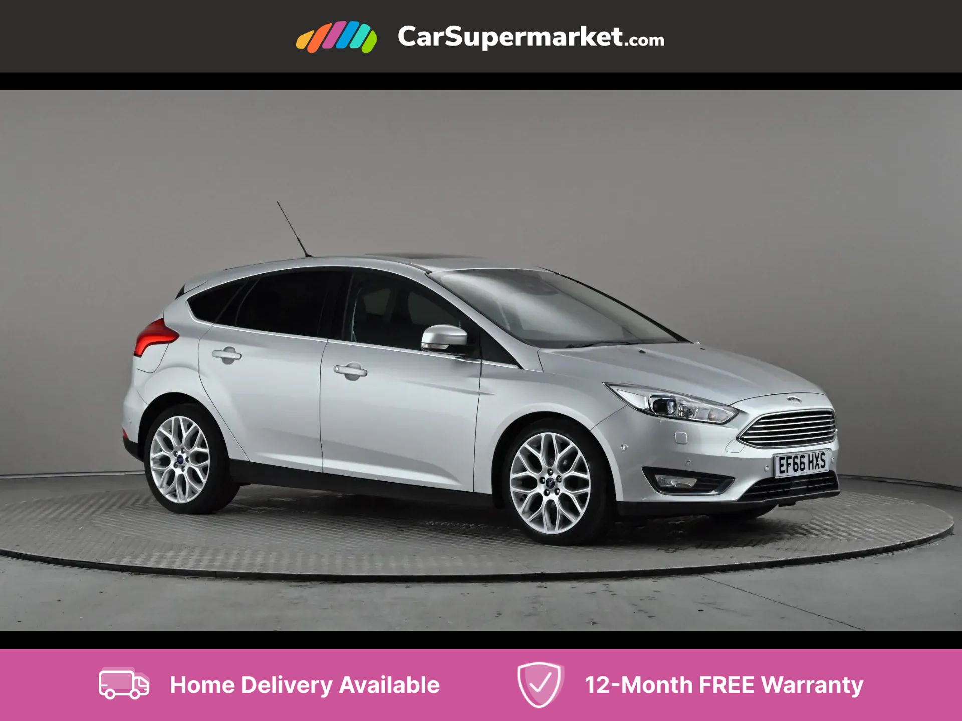 2016 used Ford Focus 1.5 TDCi 120 Titanium X