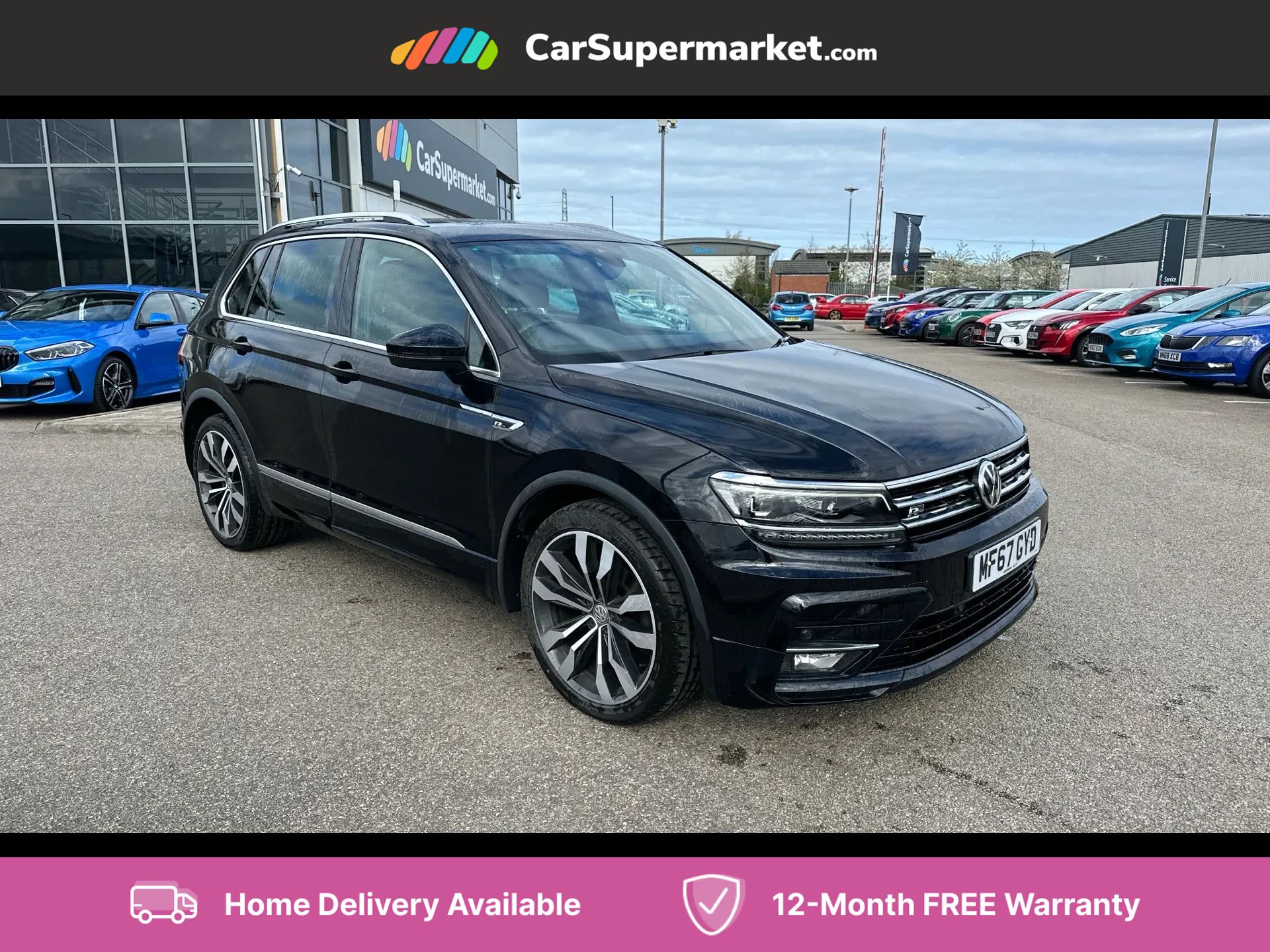 2017 used Volkswagen Tiguan 2.0 TDi 150 4Motion R-Line DSG