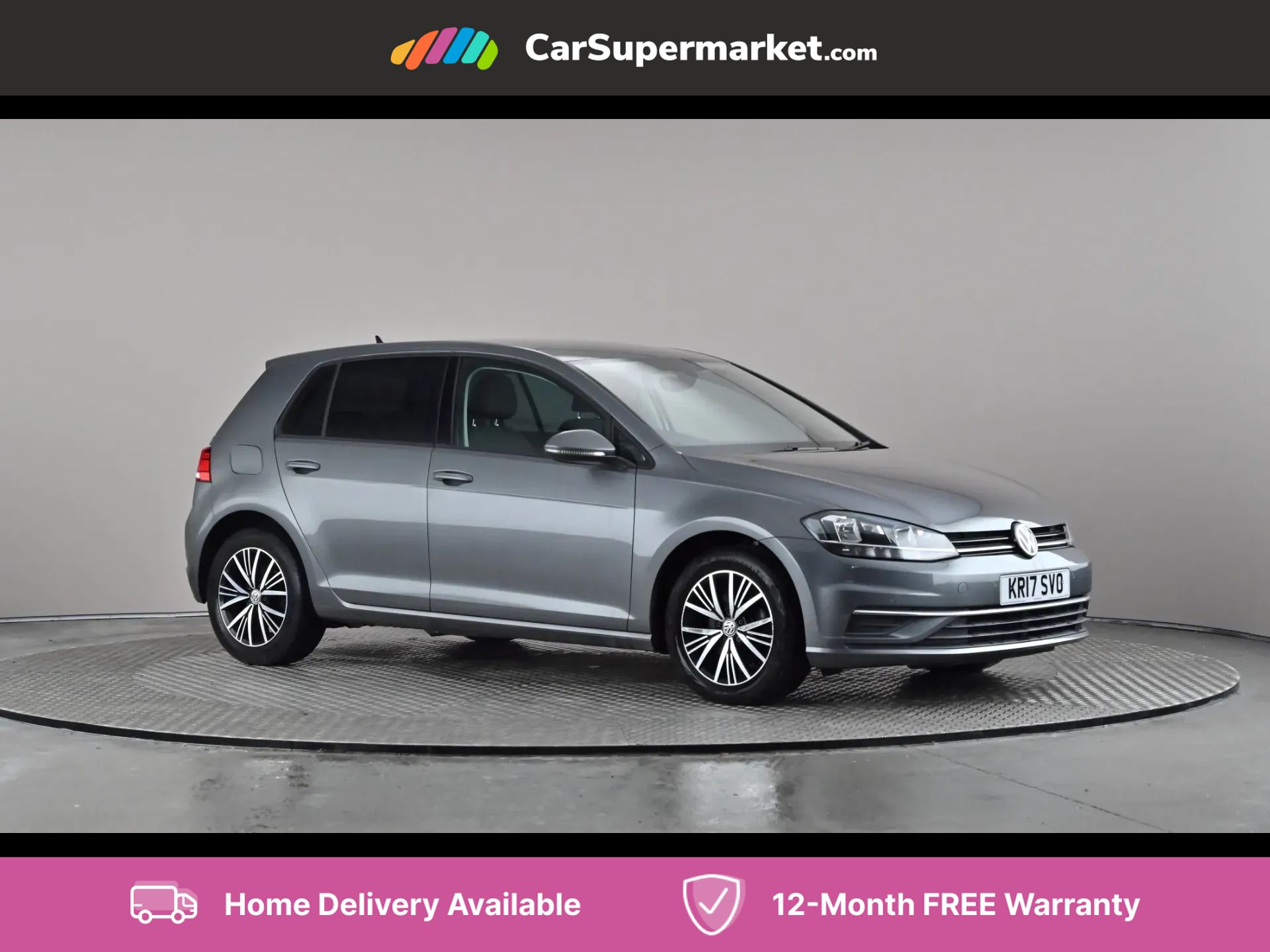 2017 used Volkswagen Golf 1.6 TDI SE [Nav] DSG