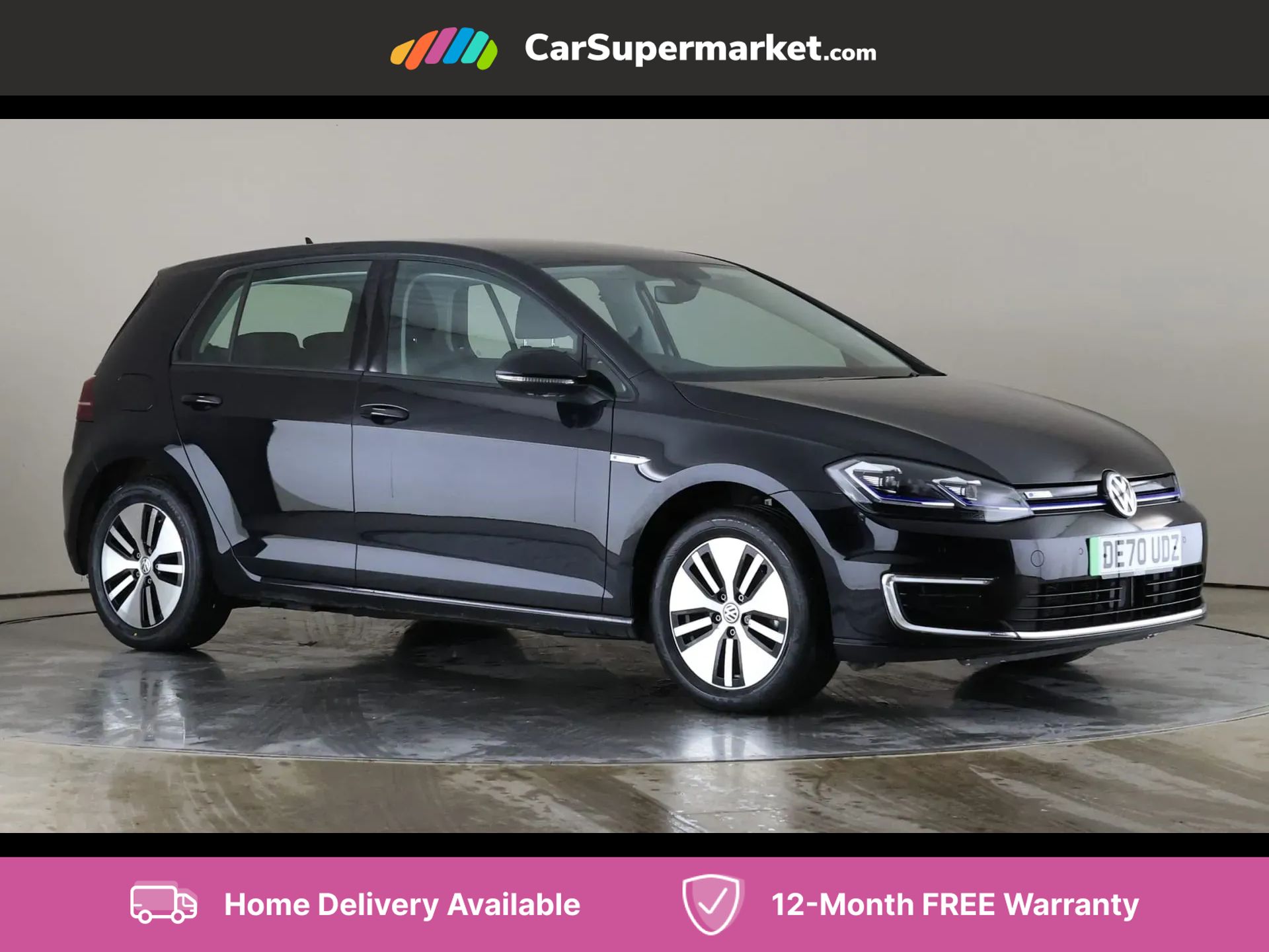 2020 used Volkswagen Golf 99kW e-Golf 35kWh Auto