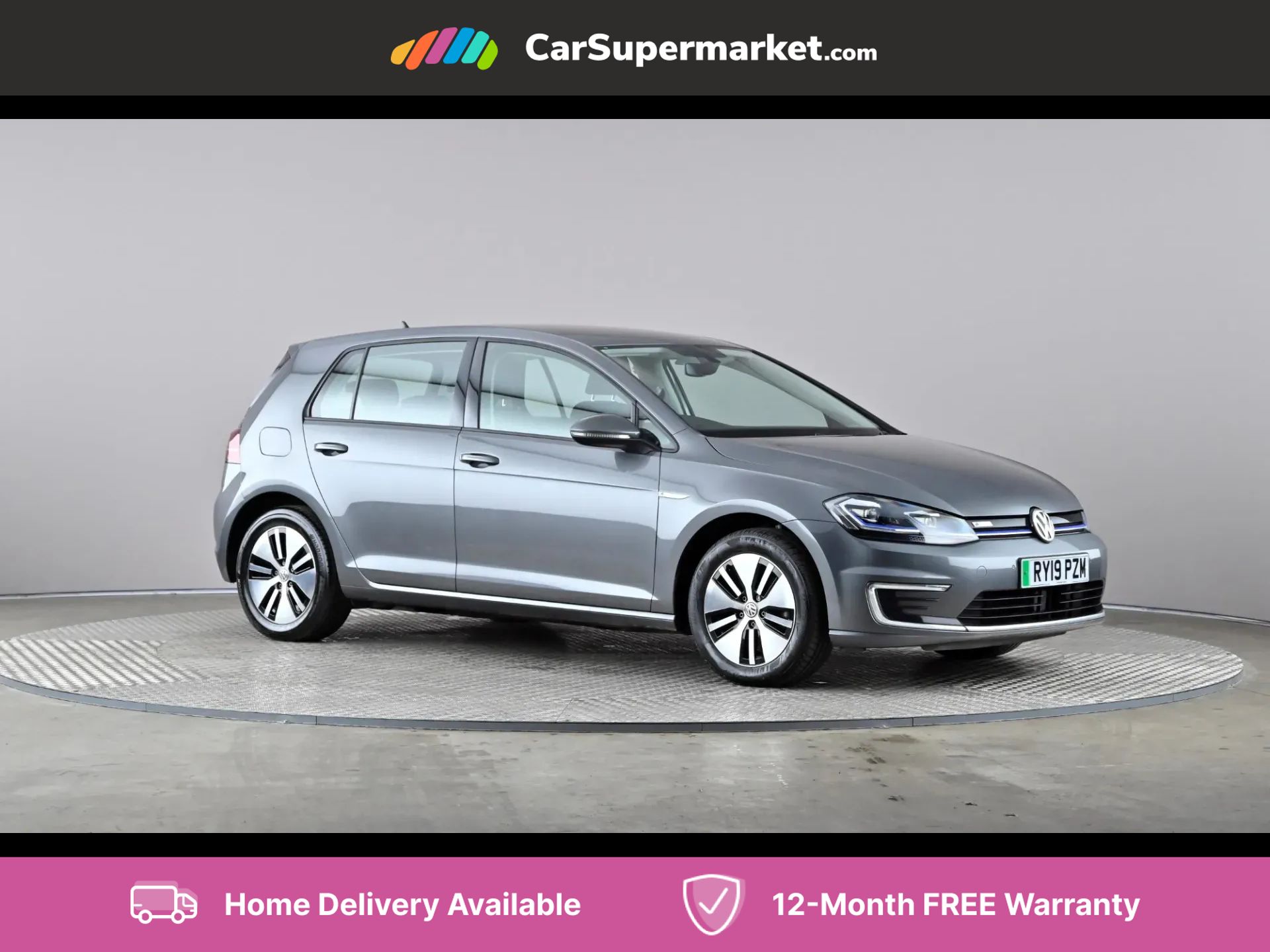 2019 used Volkswagen Golf 99kW e-Golf 35kWh Auto