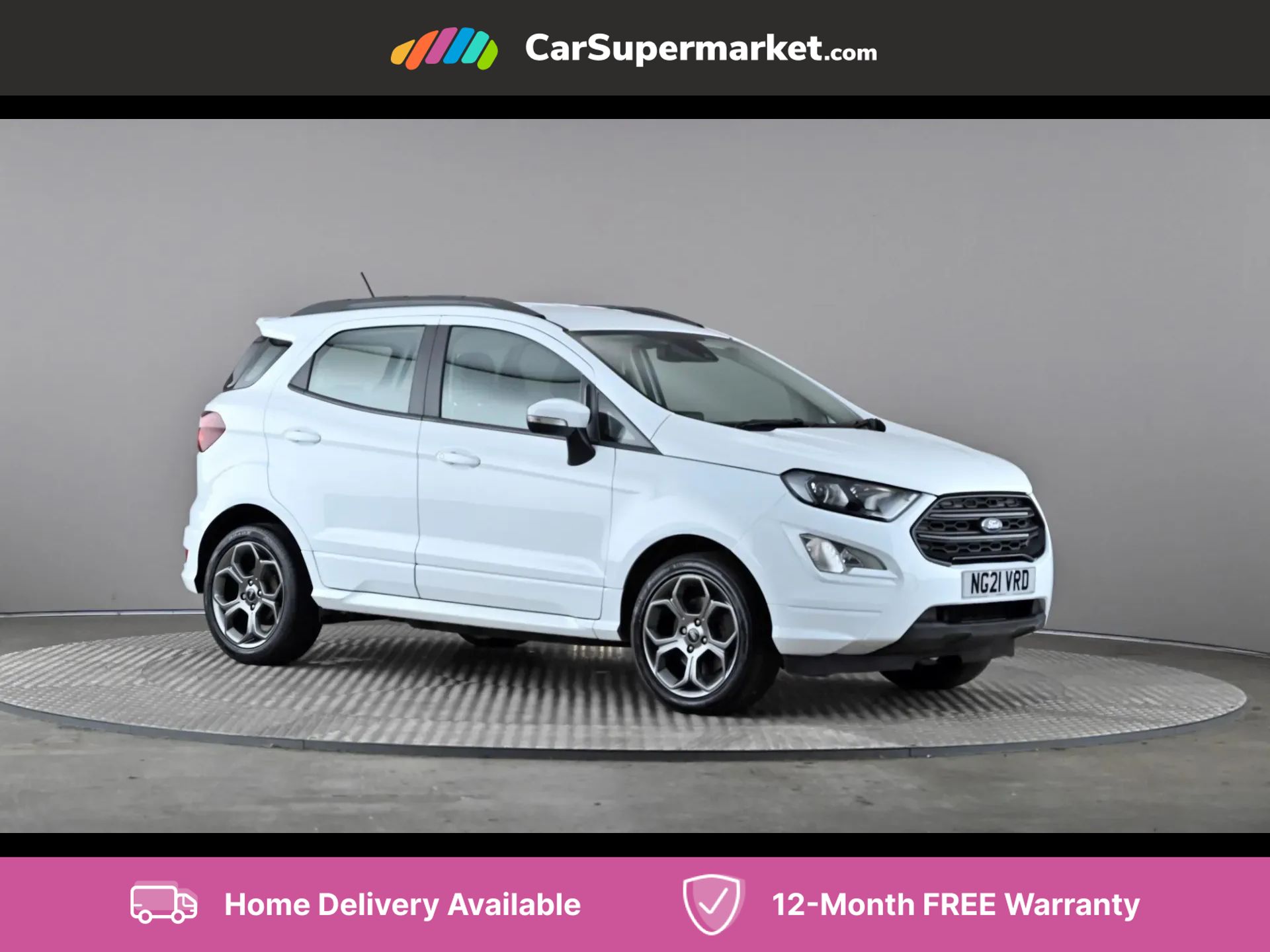 2021 used Ford Ecosport 1.0 EcoBoost 125 ST-Line