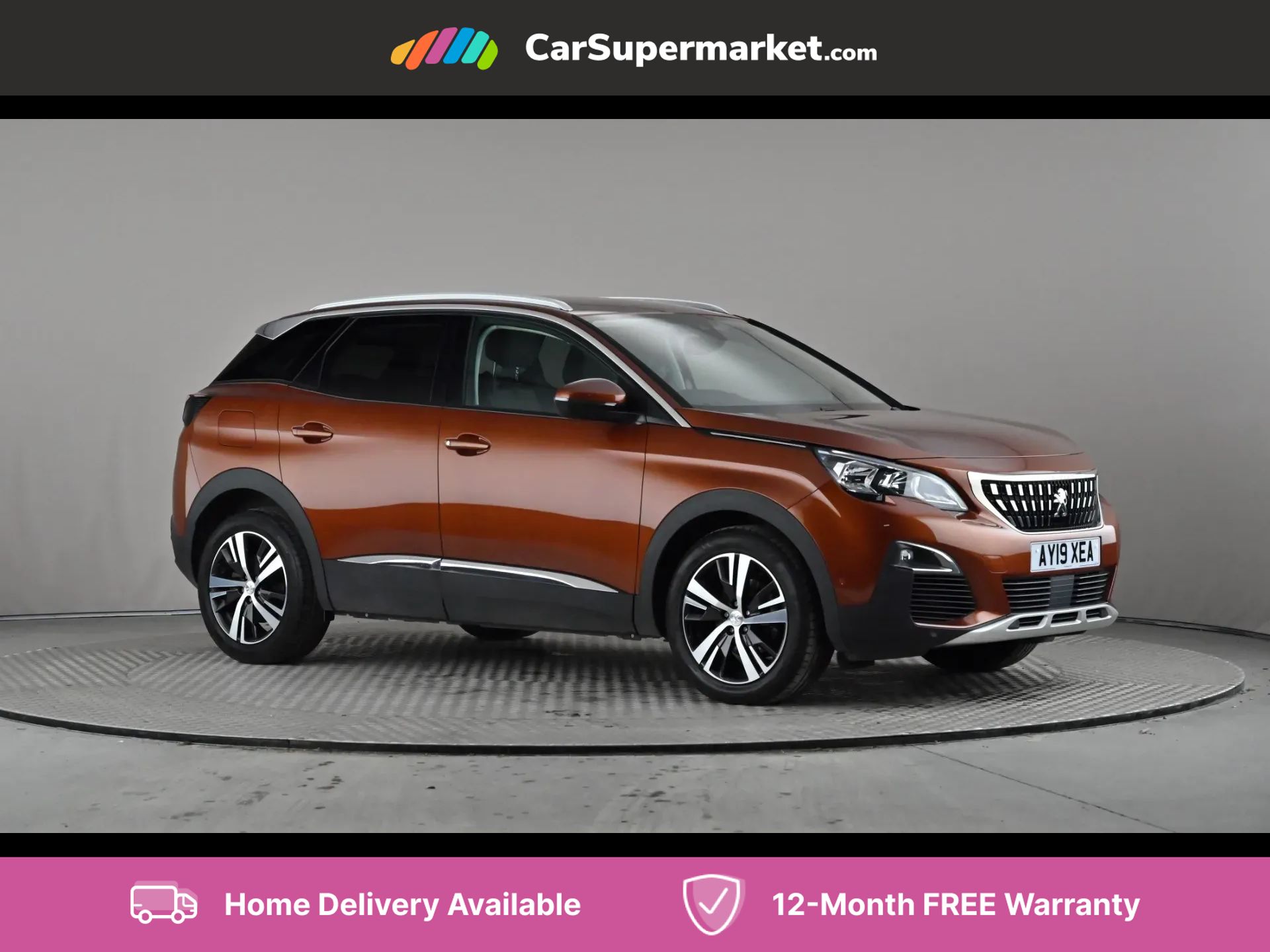 2019 used Peugeot 3008 1.2 PureTech Allure