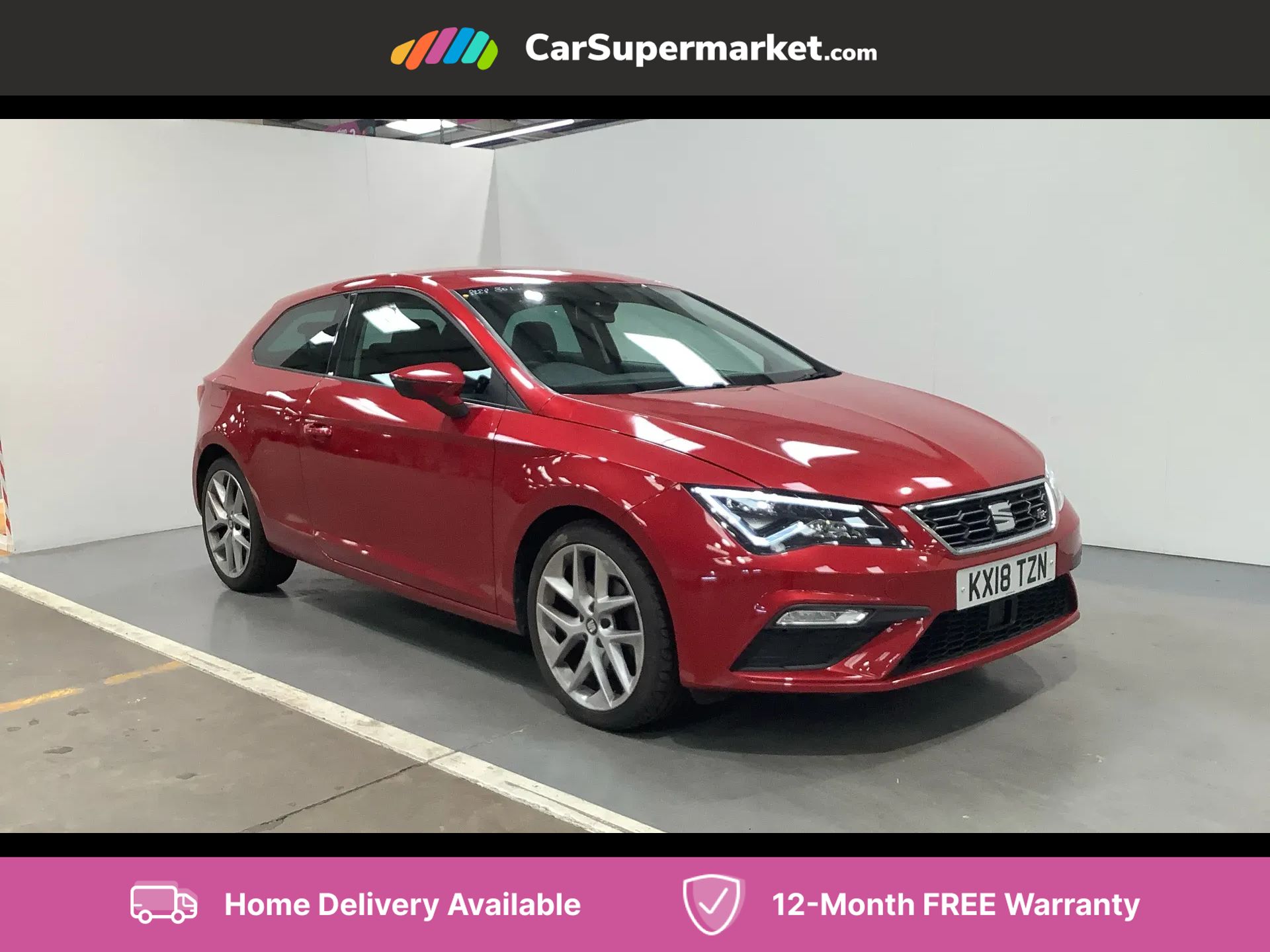 2018 used SEAT Leon 1.4 TSI 125 FR Technology