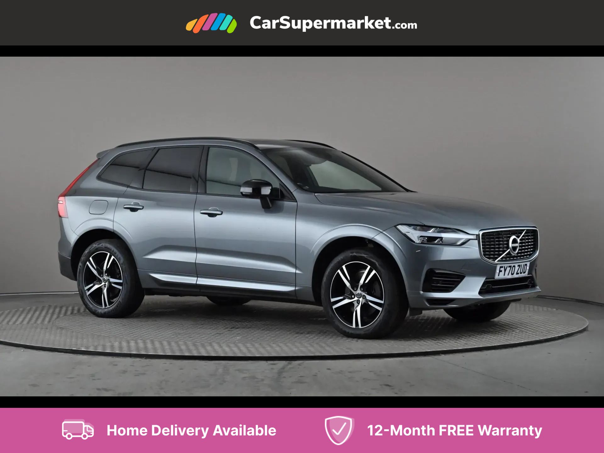 2020 used Volvo Xc60 2.0 T8 [390] Hybrid R DESIGN AWD Geartronic