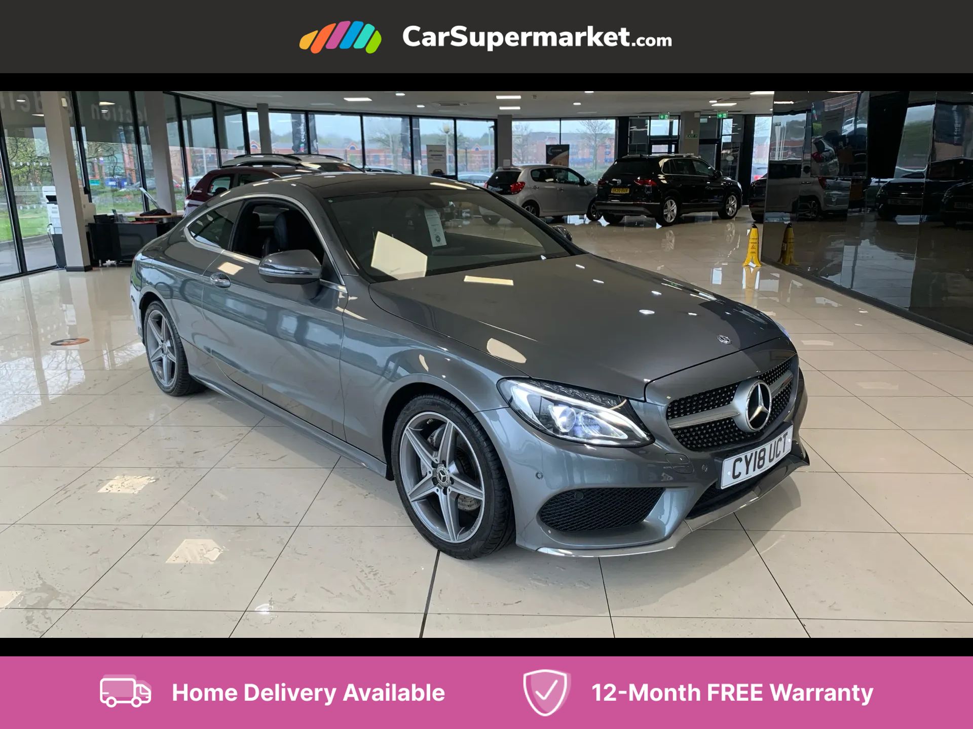 2018 used Mercedes-Benz C Class C220d AMG Line Premium Auto