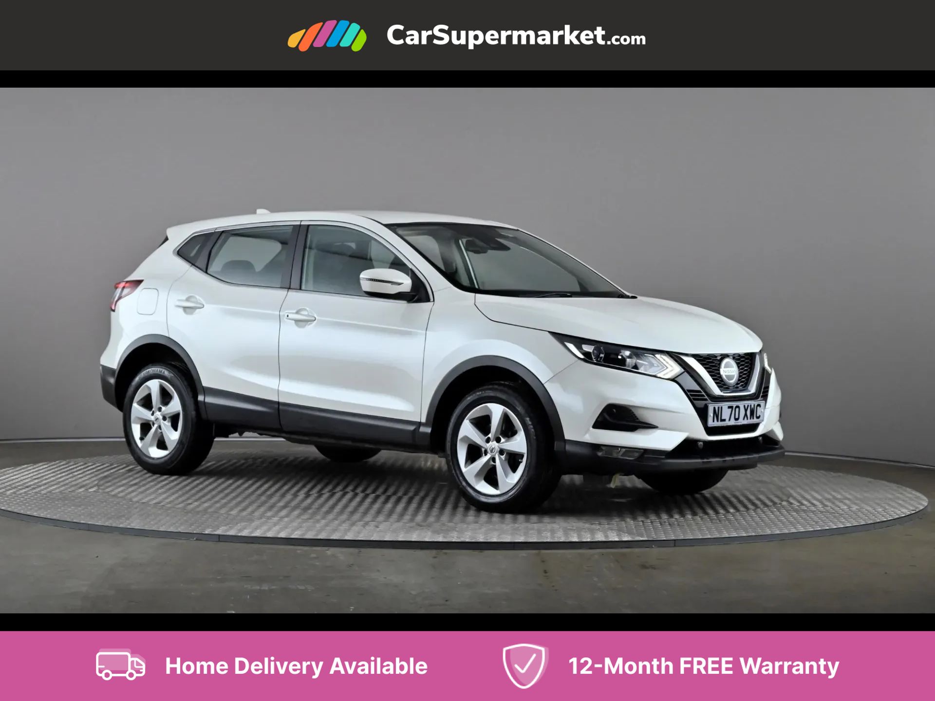 2020 used Nissan Qashqai 1.3 DiG-T Acenta Premium