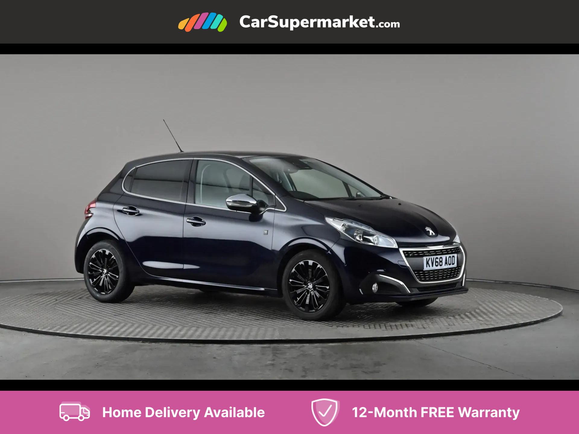 2018 used Peugeot 208 1.5 BlueHDi Tech Edition