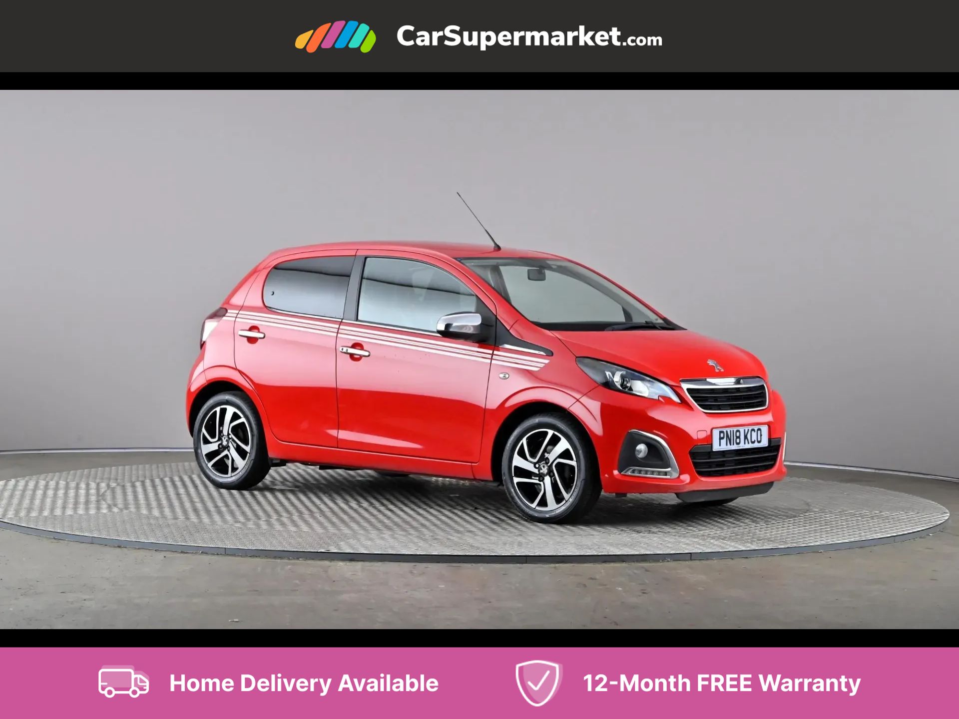 2018 used Peugeot 108 1.2 PureTech Collection