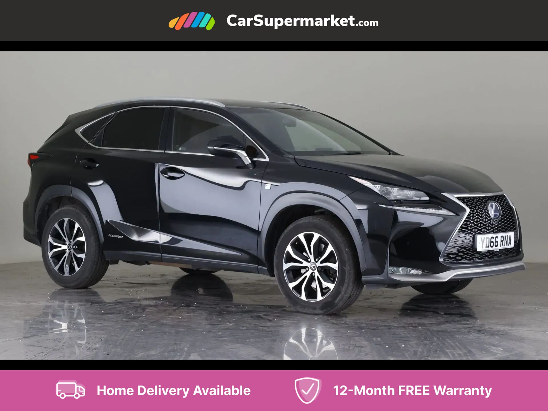 2016 used Lexus Nx 300h 2.5 F-Sport CVT