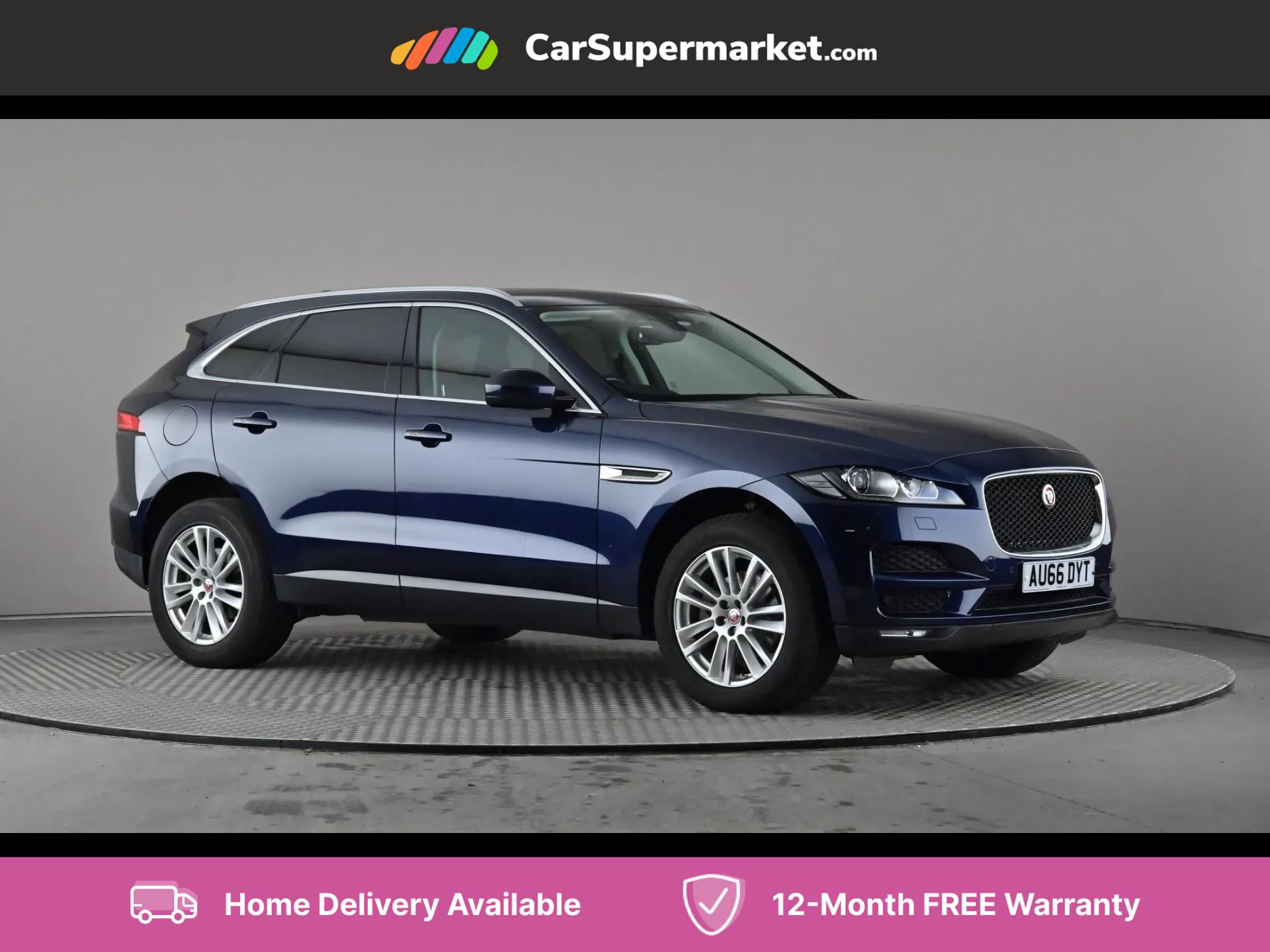 2017 used Jaguar F-Pace 2.0d Portfolio Auto AWD