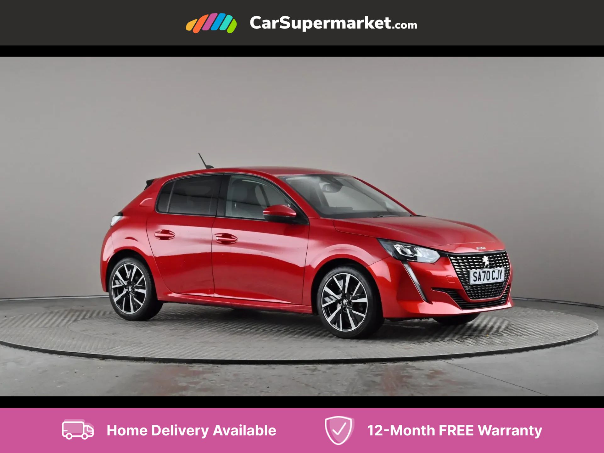 2020 used Peugeot 208 1.2 PureTech 100 Allure Premium