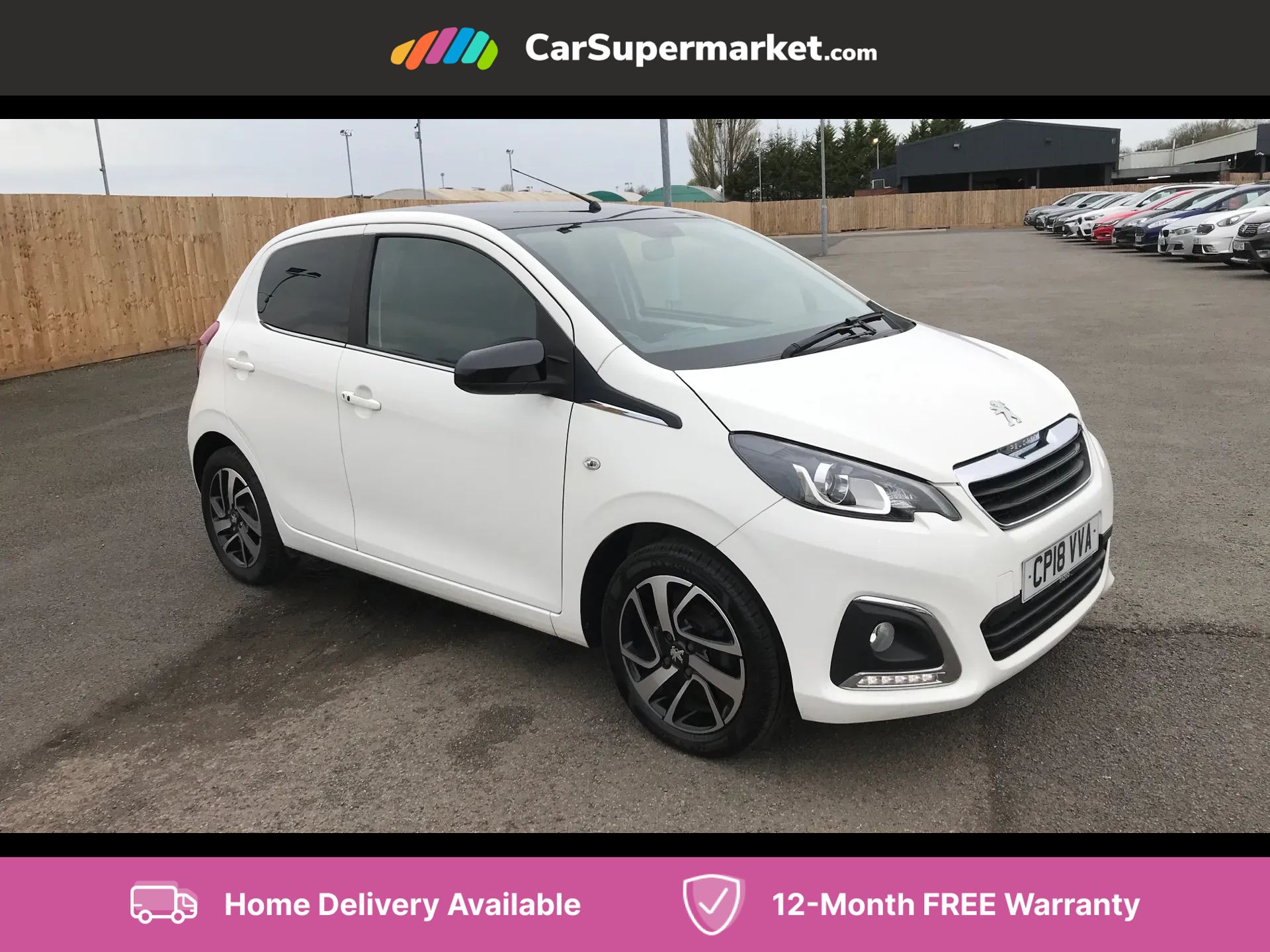 2018 used Peugeot 108 1.0 72 Allure