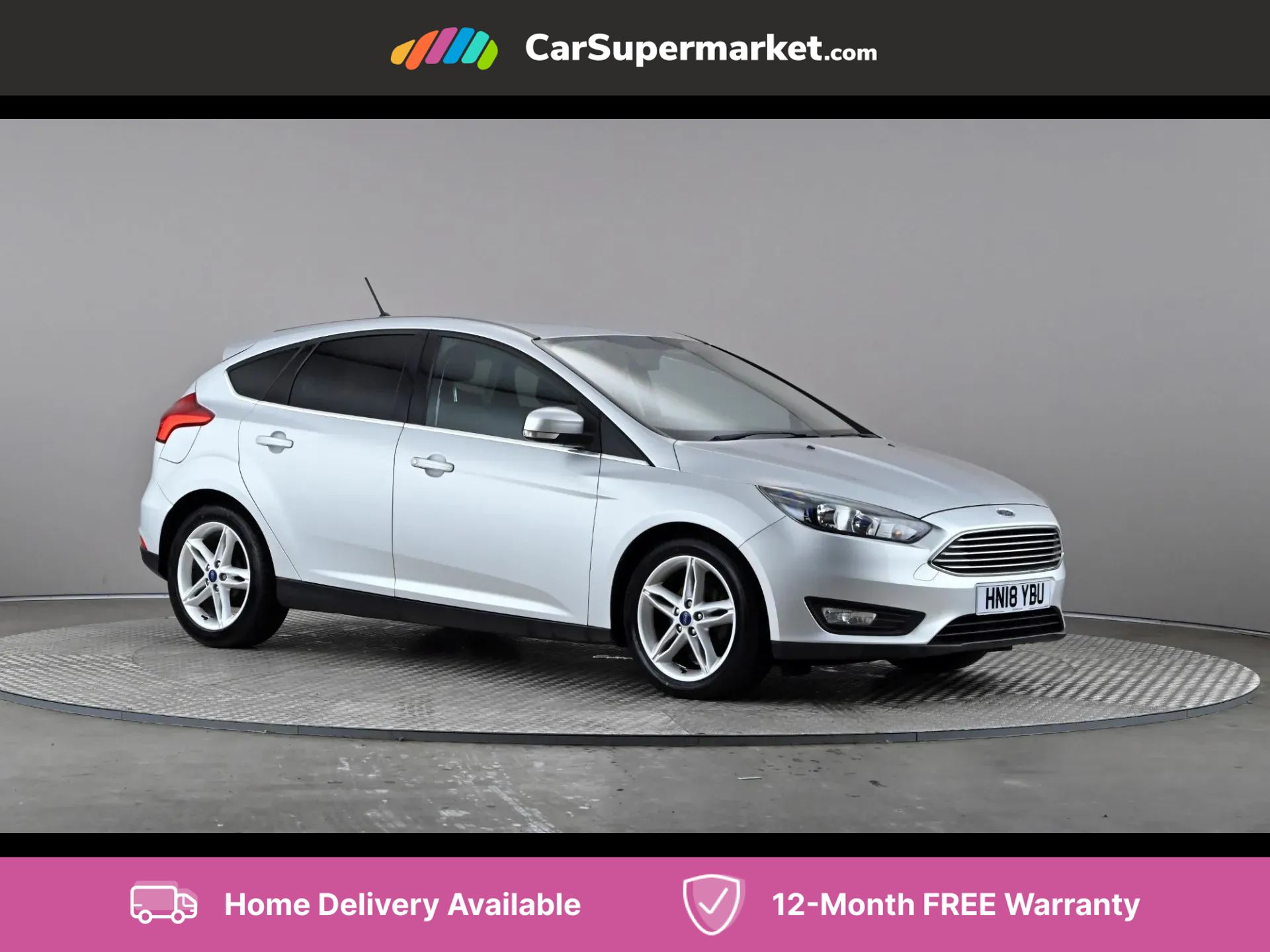 2018 used Ford Focus 1.0 EcoBoost 125 Zetec Edition