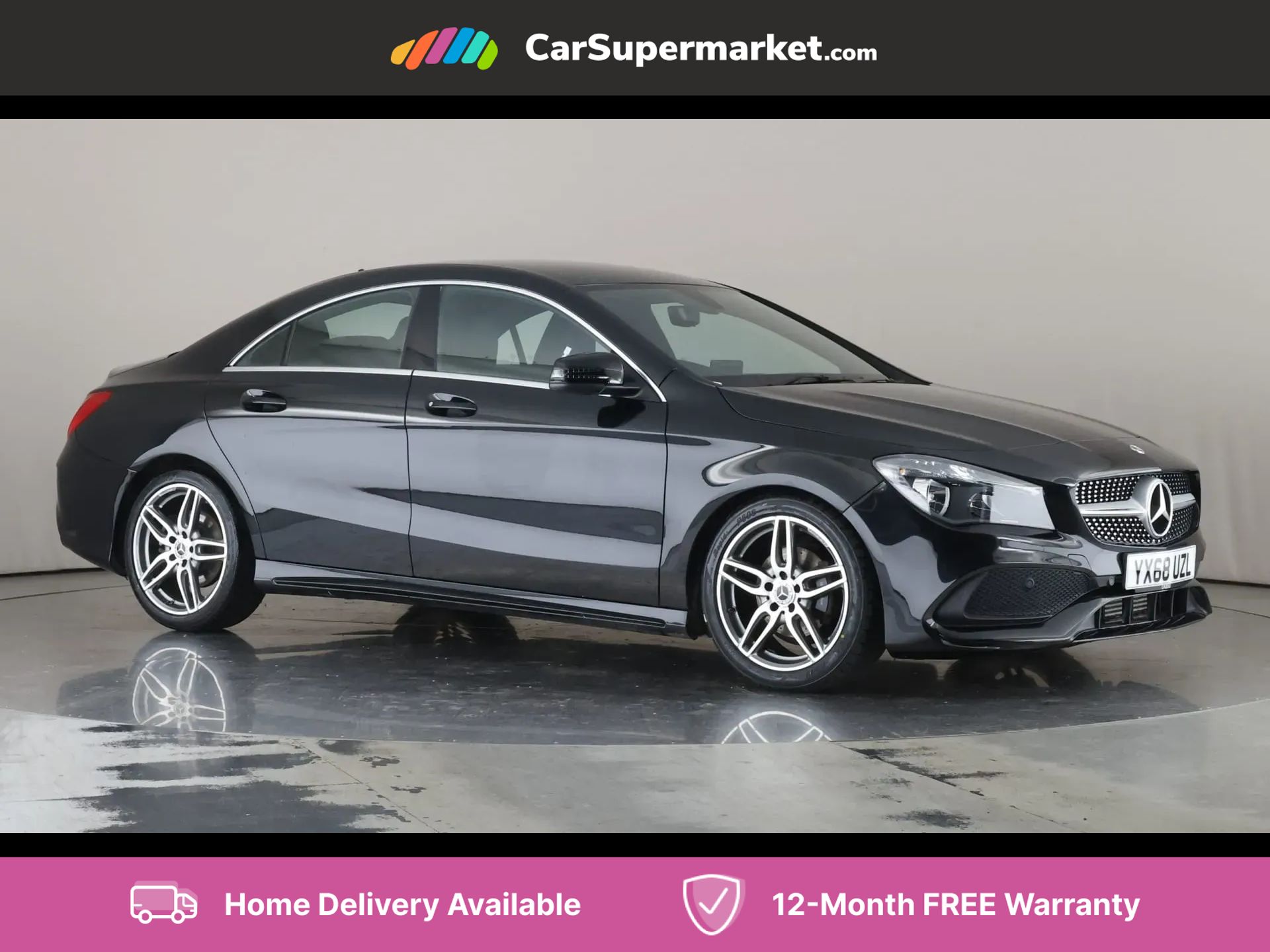 2018 used Mercedes-Benz CLA Class CLA 180 AMG Line Tip Auto