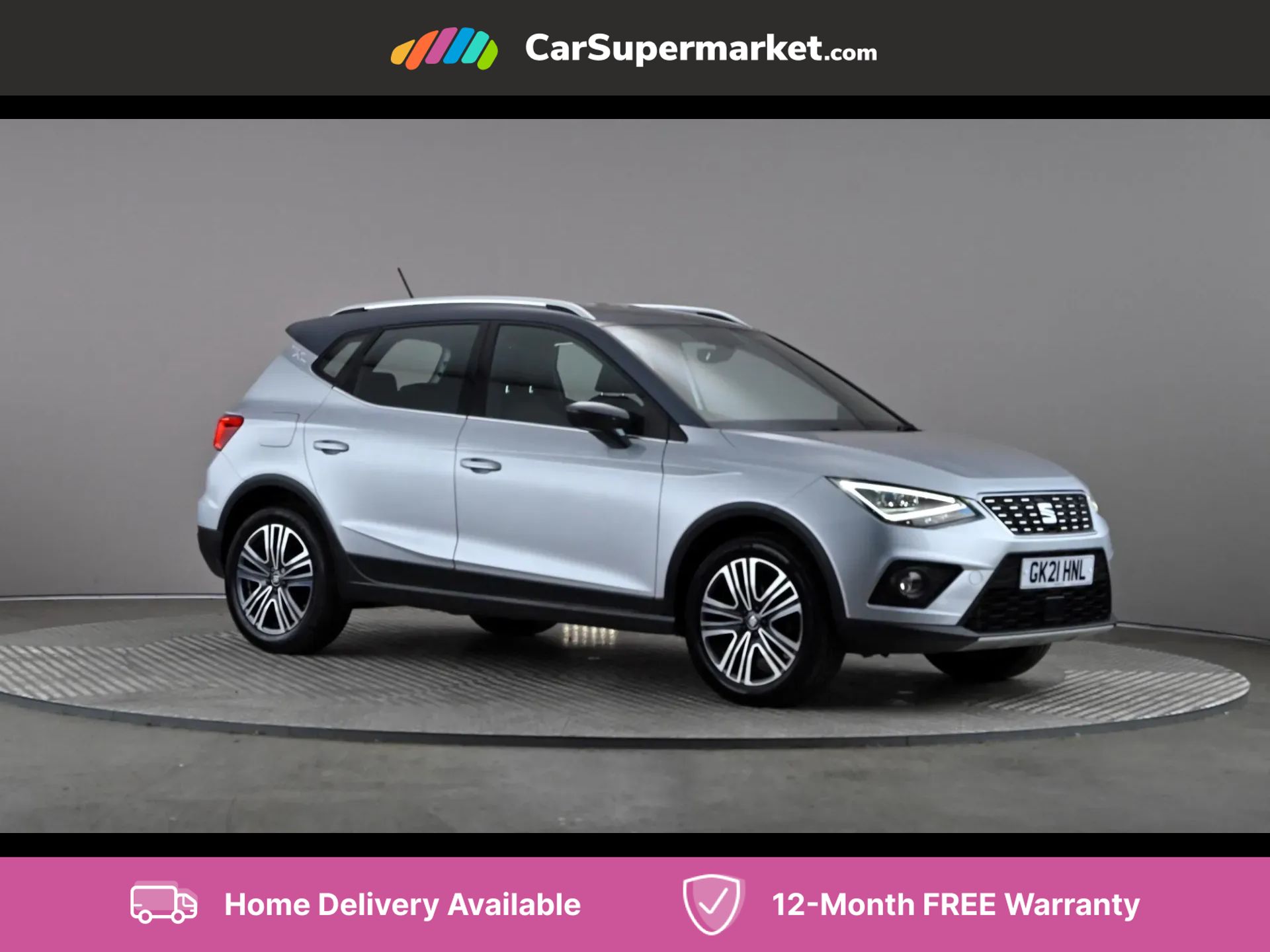 2021 used SEAT Arona 1.0 TSI 110 Xcellence [EZ] DSG