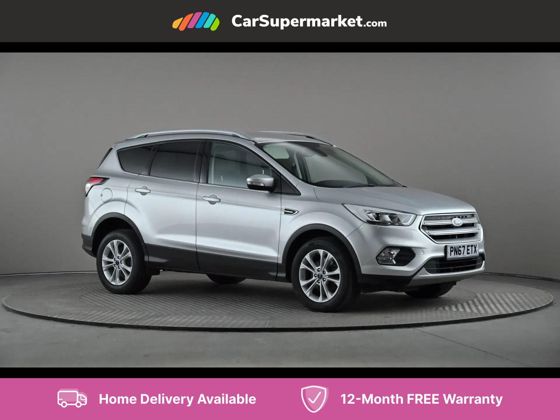 2017 used Ford Kuga 1.5 TDCi Titanium Auto 2WD