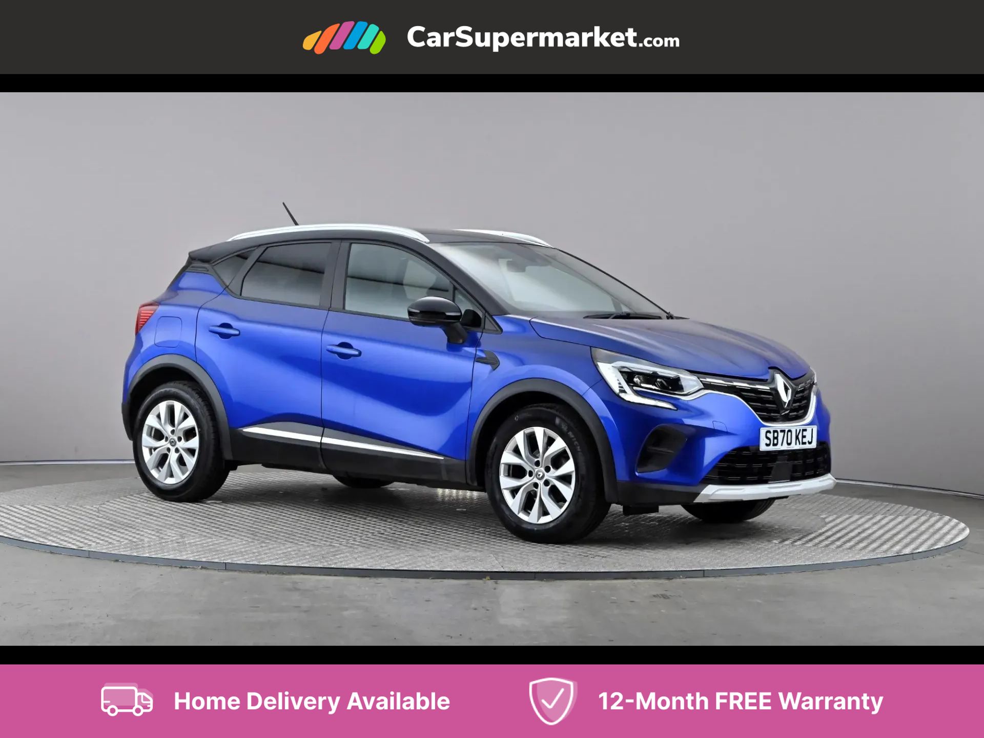 2020 used Renault Captur 1.3 TCE 130 Iconic