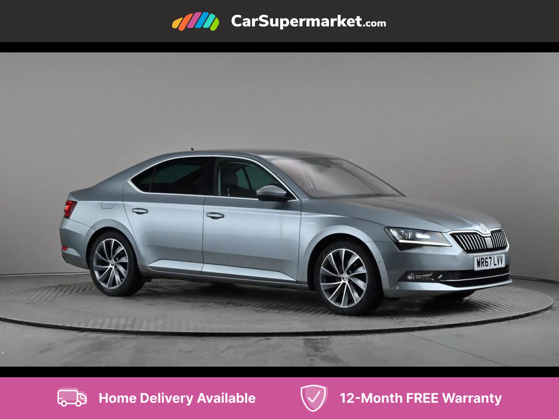 2017 used Skoda Superb 2.0 TDI CR Laurin + Klement DSG [7 Speed]