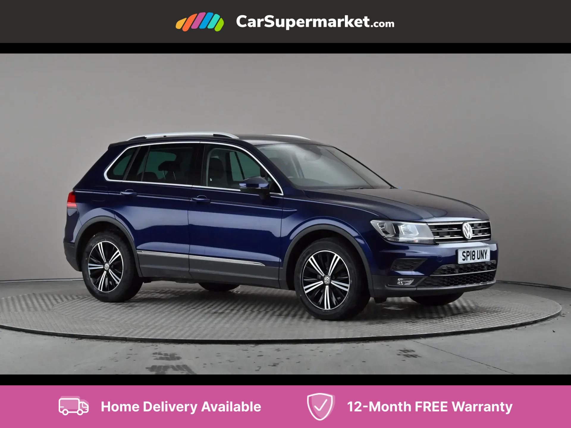 2018 used Volkswagen Tiguan 1.4 TSi 125 SE Nav