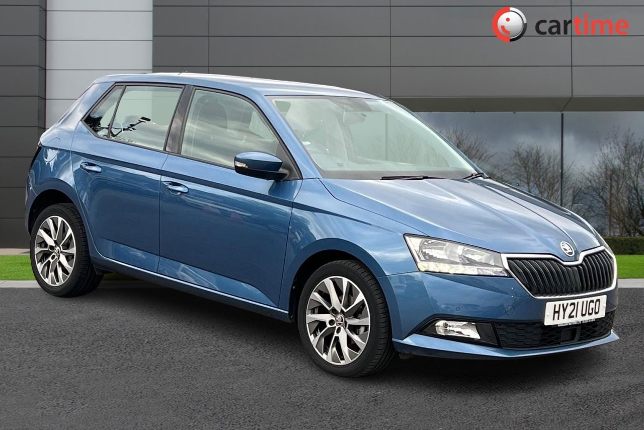 2021 used Skoda Fabia 1.0 SE DRIVE TSI 5d 94 BHP DAB Radio, Air Conditioning, Touchscreen Media,