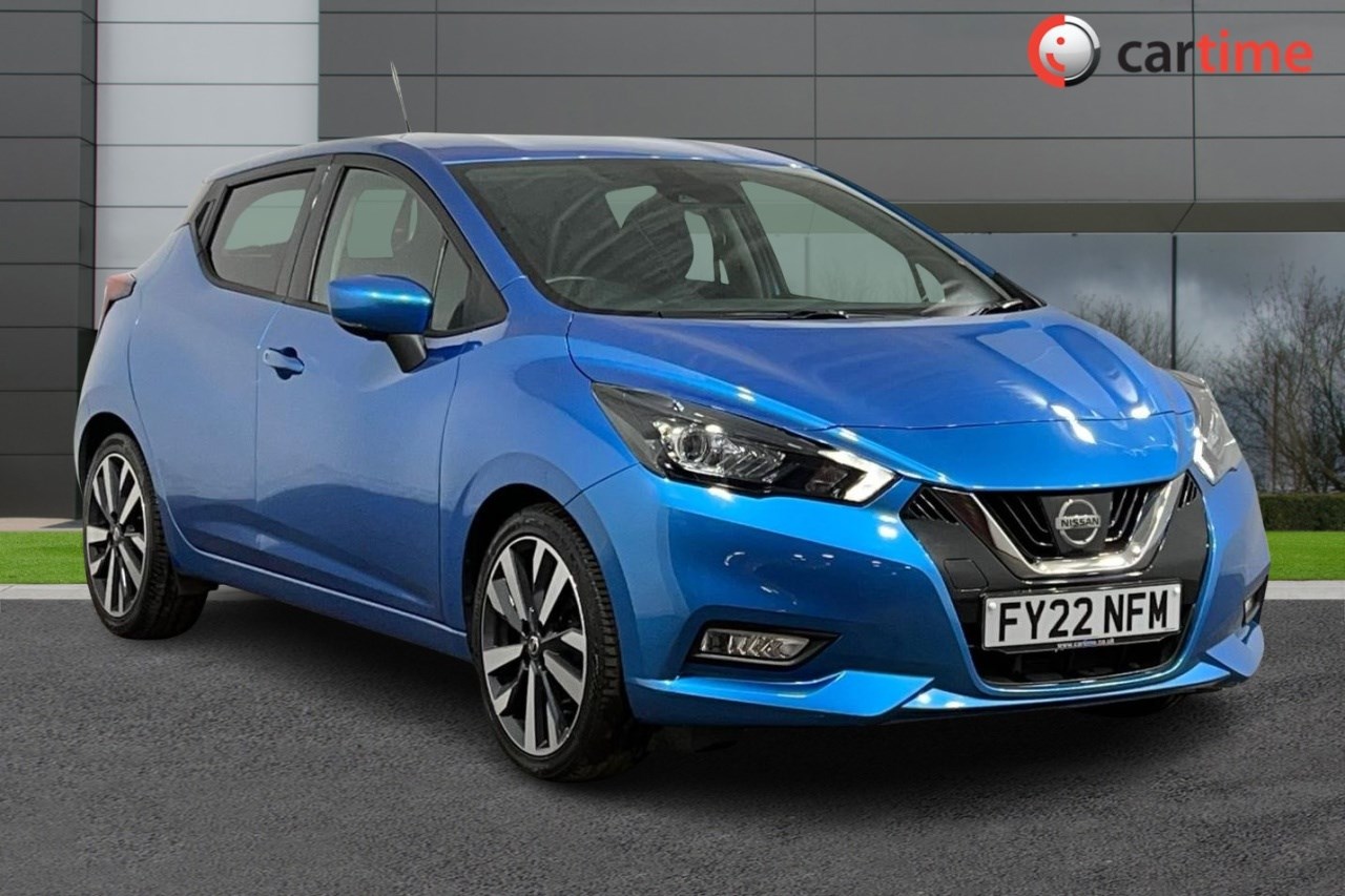 2022 used Nissan Micra 1.0 IG-T TEKNA 5d 92 BHP Cruise Control, DAB Radio / Bluetooth, Rear Park C