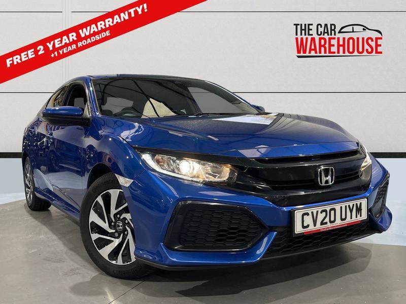 2020 used Honda Civic 1.0 VTEC Turbo 126 SE 5dr MANUAL