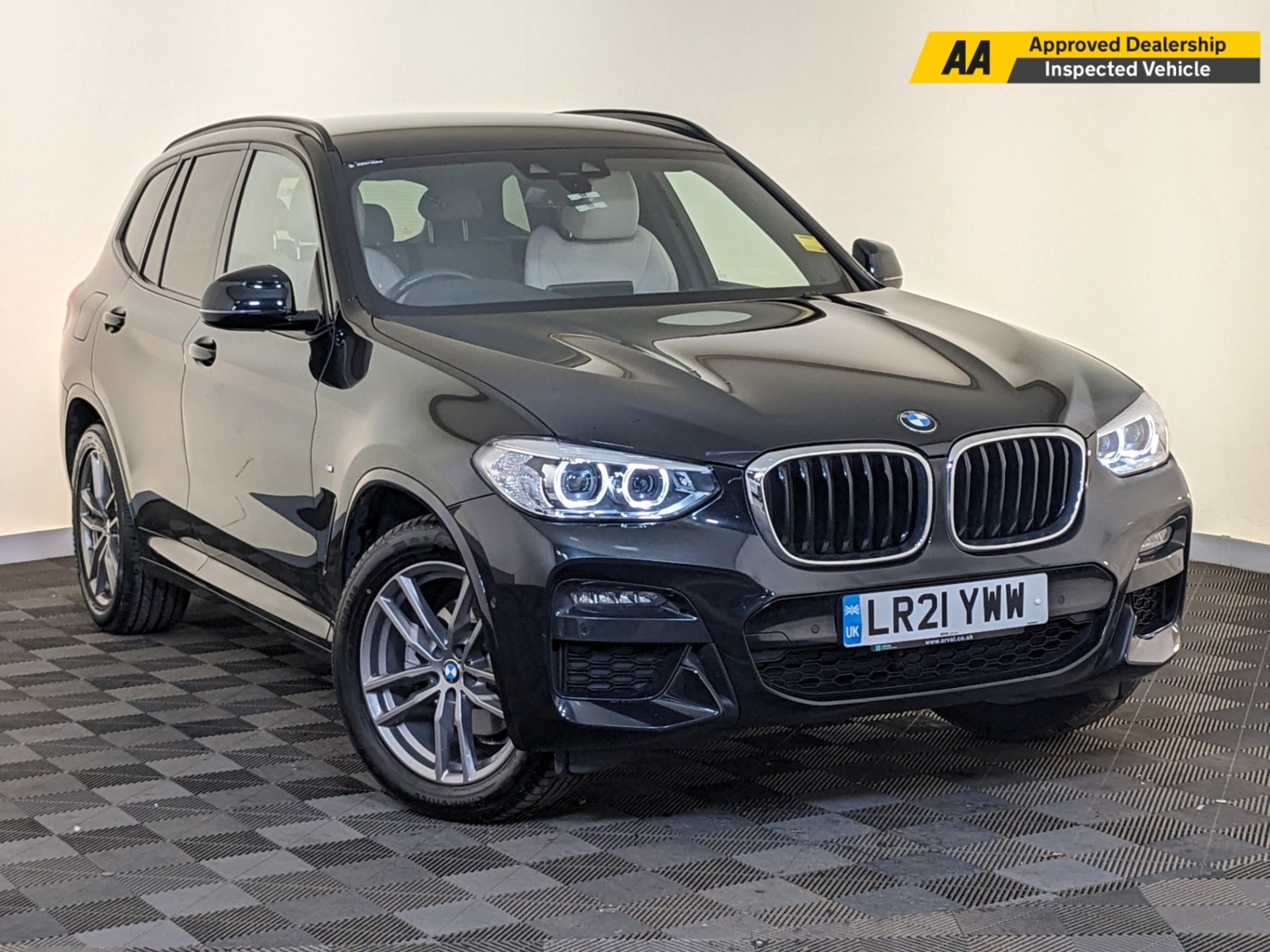 2021 used BMW X3 xDrive20d MHT M Sport 5dr Step Auto