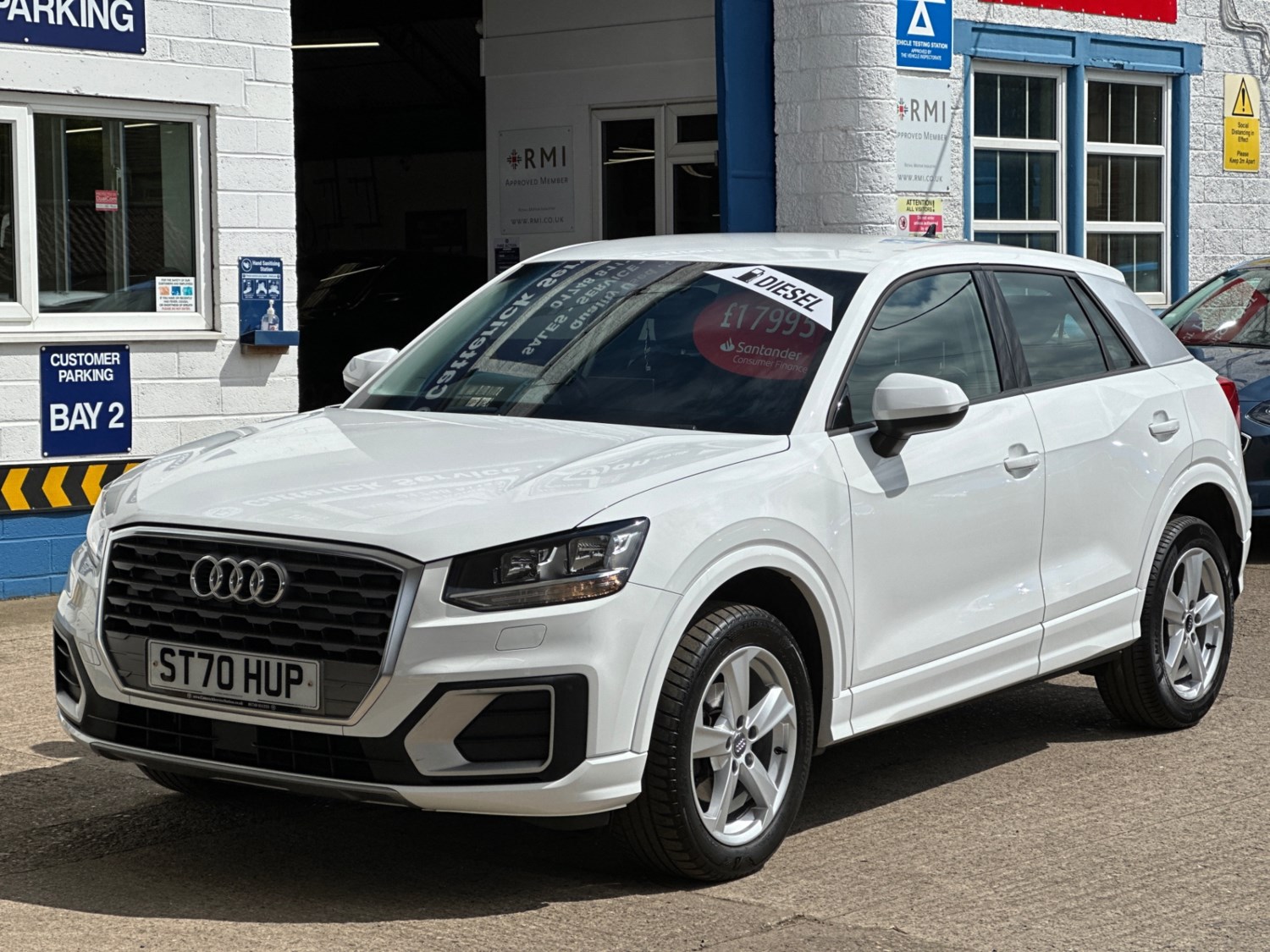 2020 used Audi Q2 30 TDI Sport 5dr, UNDER 21700 MILES, FULL AUDI SERVICE HISTORY,