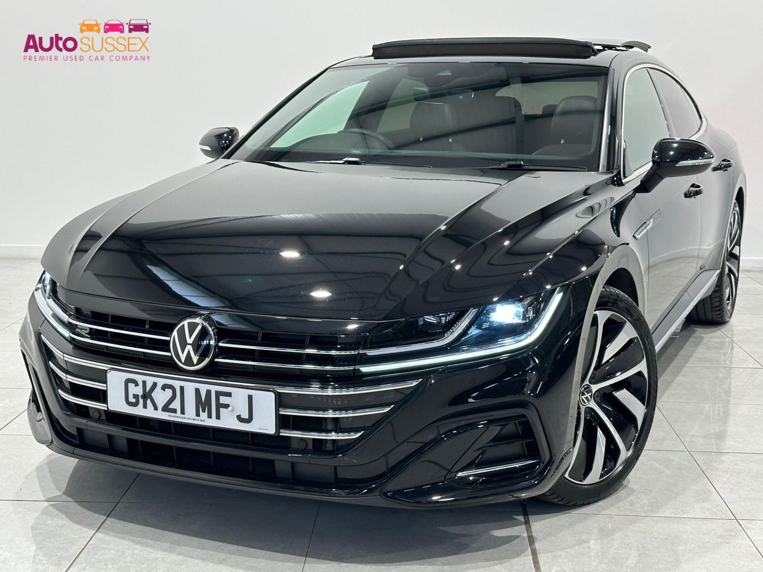 2021 used Volkswagen Arteon 2.0 TDI R-Line Fastback DSG Euro 6 (s/s) 5dr