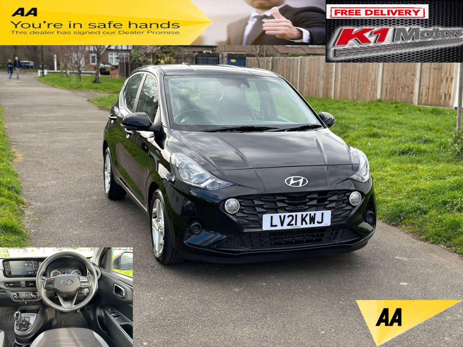 2021 used Hyundai i10 1.2 MPi SE Connect 5dr Auto