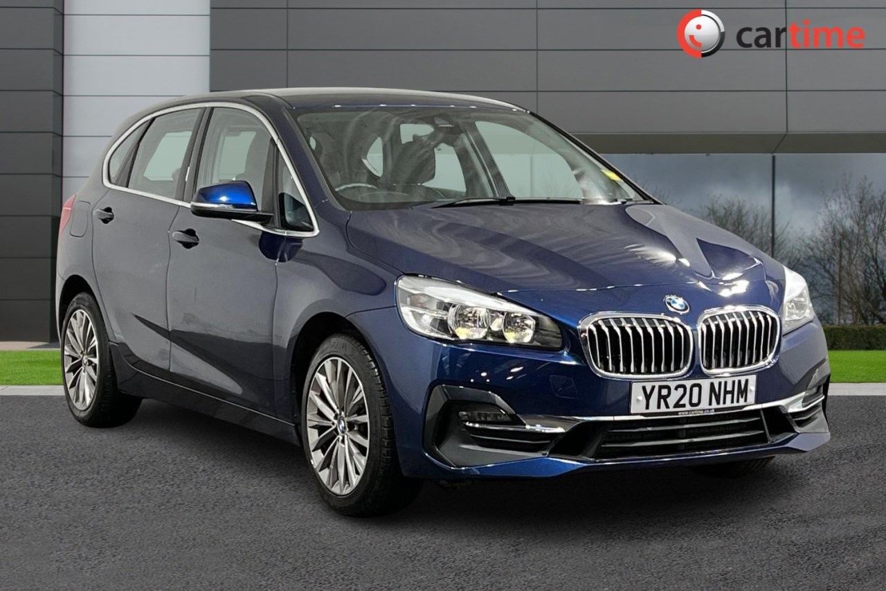 2020 used BMW 2 Series 2.0 220I LUXURY ACTIVE TOURER 5d 190 BHP Reverse Camera, Satellite Navigati