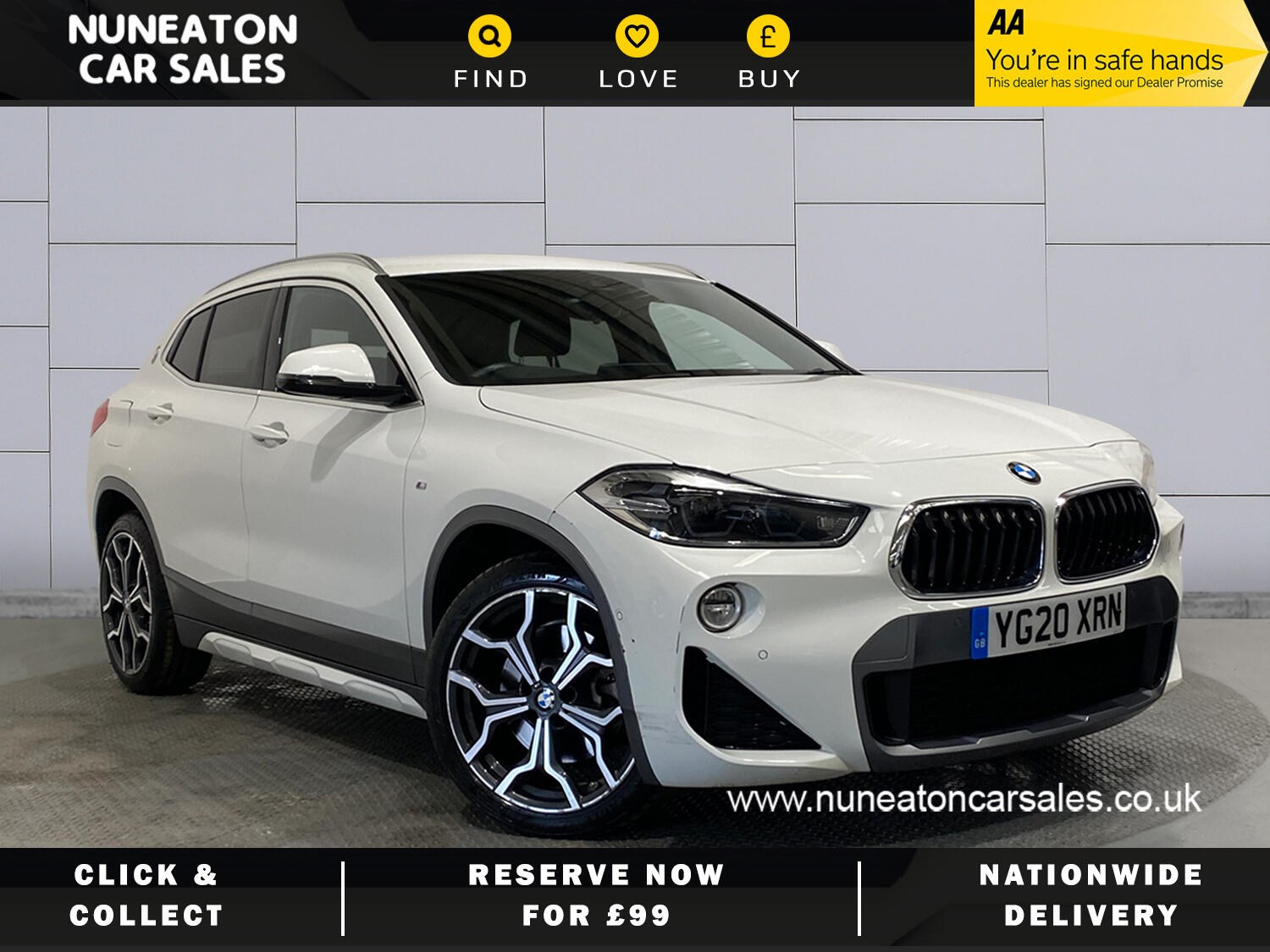 2020 used BMW X2 2.0 X2 xDrive20d M Sport X