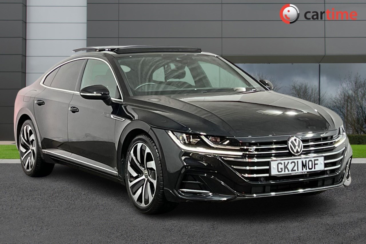 2021 used Volkswagen Arteon 2.0 R-LINE TDI DSG 5d 148 BHP Heated Seats, Parking Sensors, Privacy Glass,