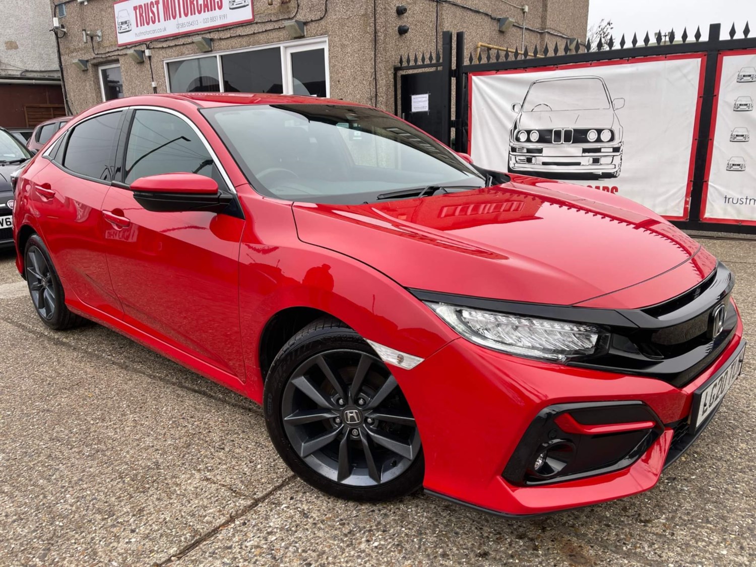 2020 used Honda Civic 1.6 i-DTEC SR Euro 6 (s/s) 5dr