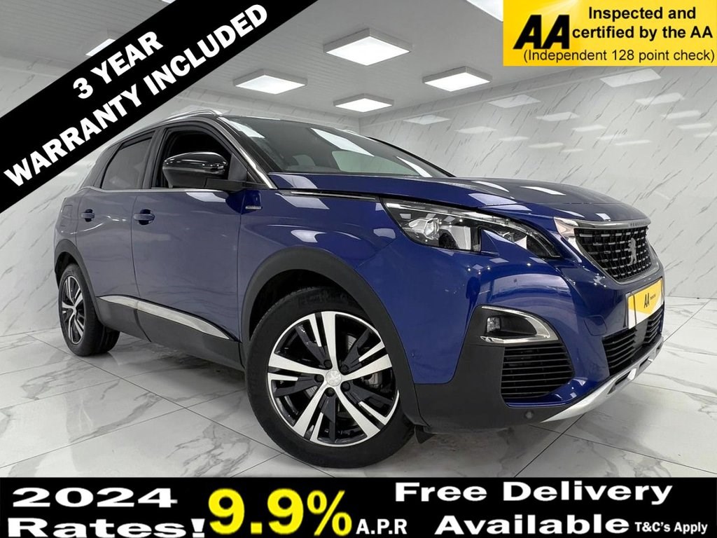 2020 used Peugeot 3008 1.5 BLUEHDI S/S GT LINE 5d 129 BHP