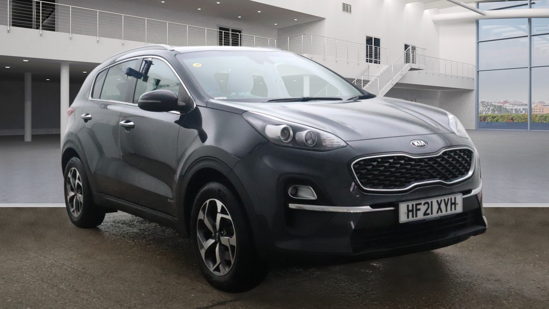 2021 used Kia Sportage 1.6 T-GDi 2 GPF AWD (174 bhp)