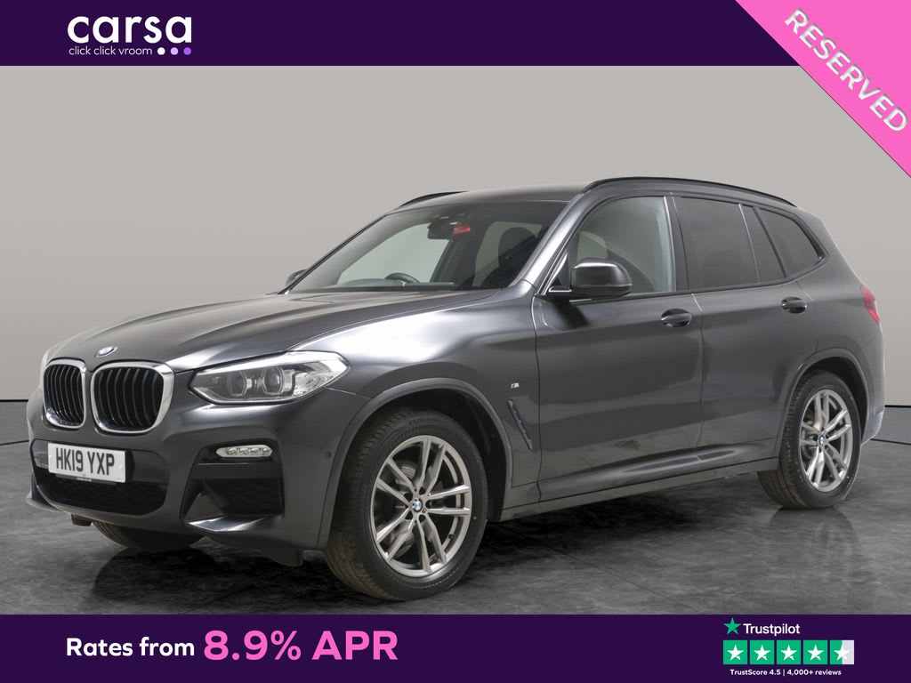 2019 used BMW X3 2.0 20d M Sport xDrive (190 ps)