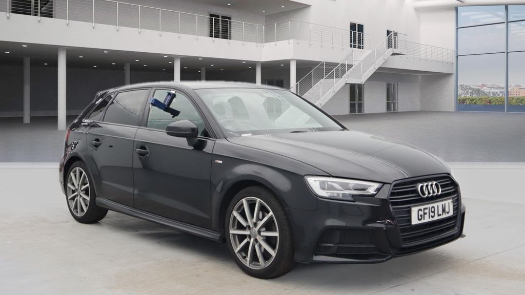 2019 used Audi A3 1.5 TFSI CoD 35 Black Edition Sportback S Tronic (150 ps)