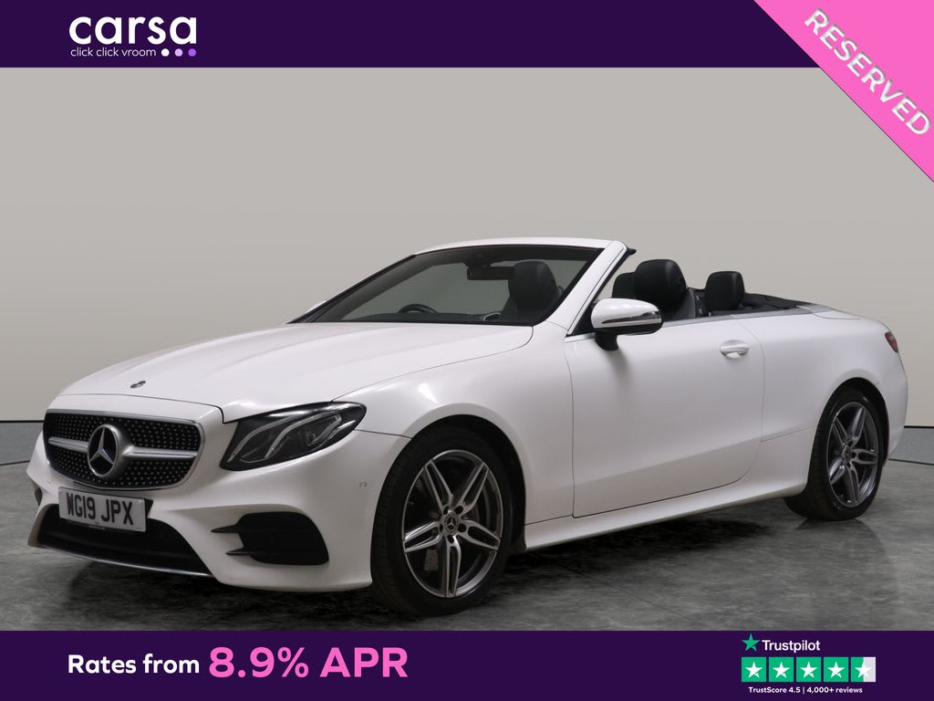 2019 used Mercedes-Benz E Class 2.0 E300 GPF AMG Line Cabriolet G-Tronic+ (245 ps)