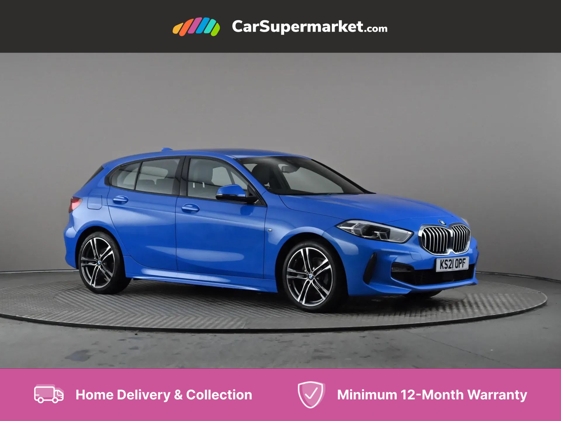 2021 used BMW 1 Series 118i [136] M Sport Step Auto