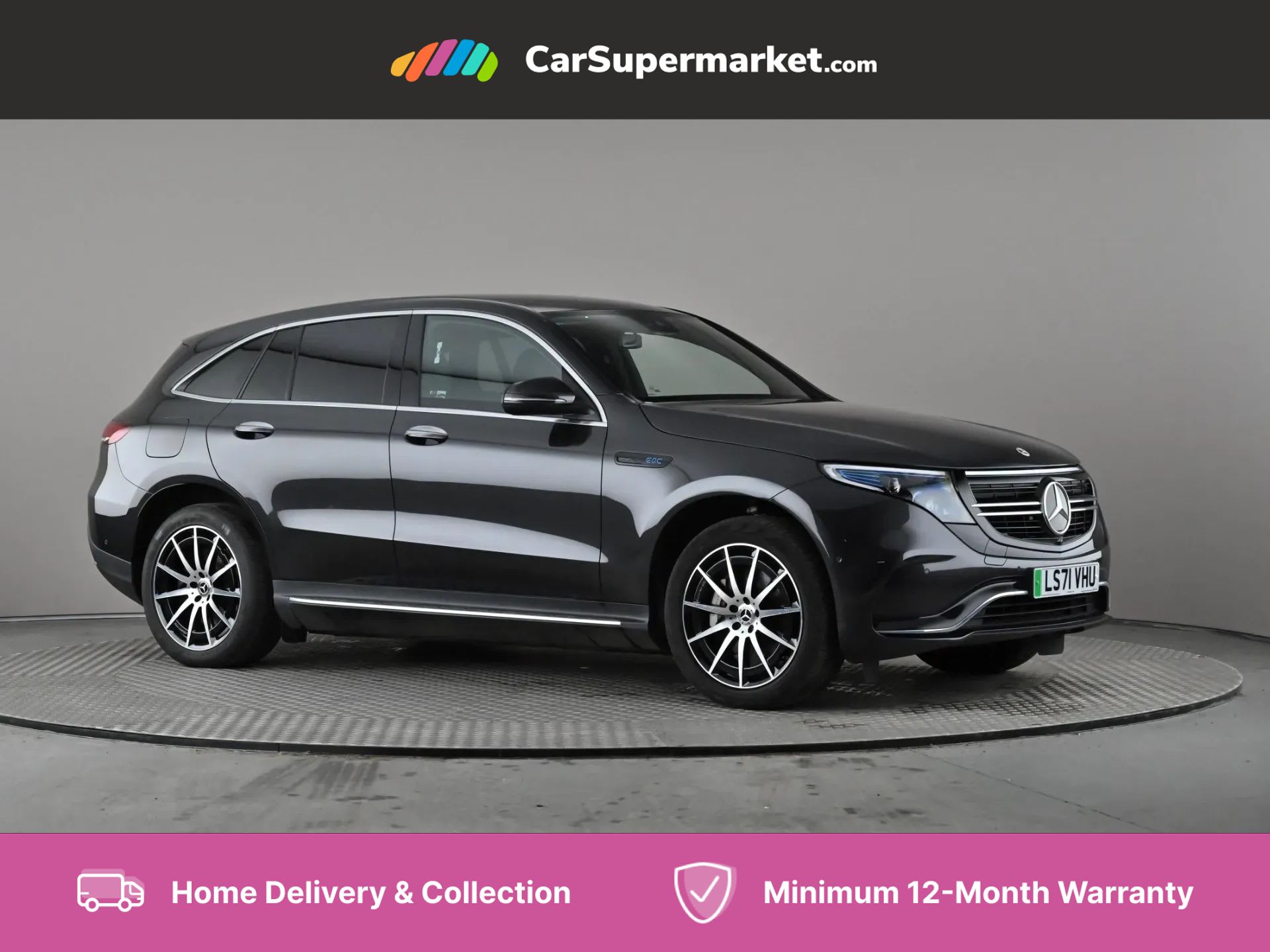 2021 used Mercedes-Benz EQC EQC 400 300kW AMG Line 80kWh Auto