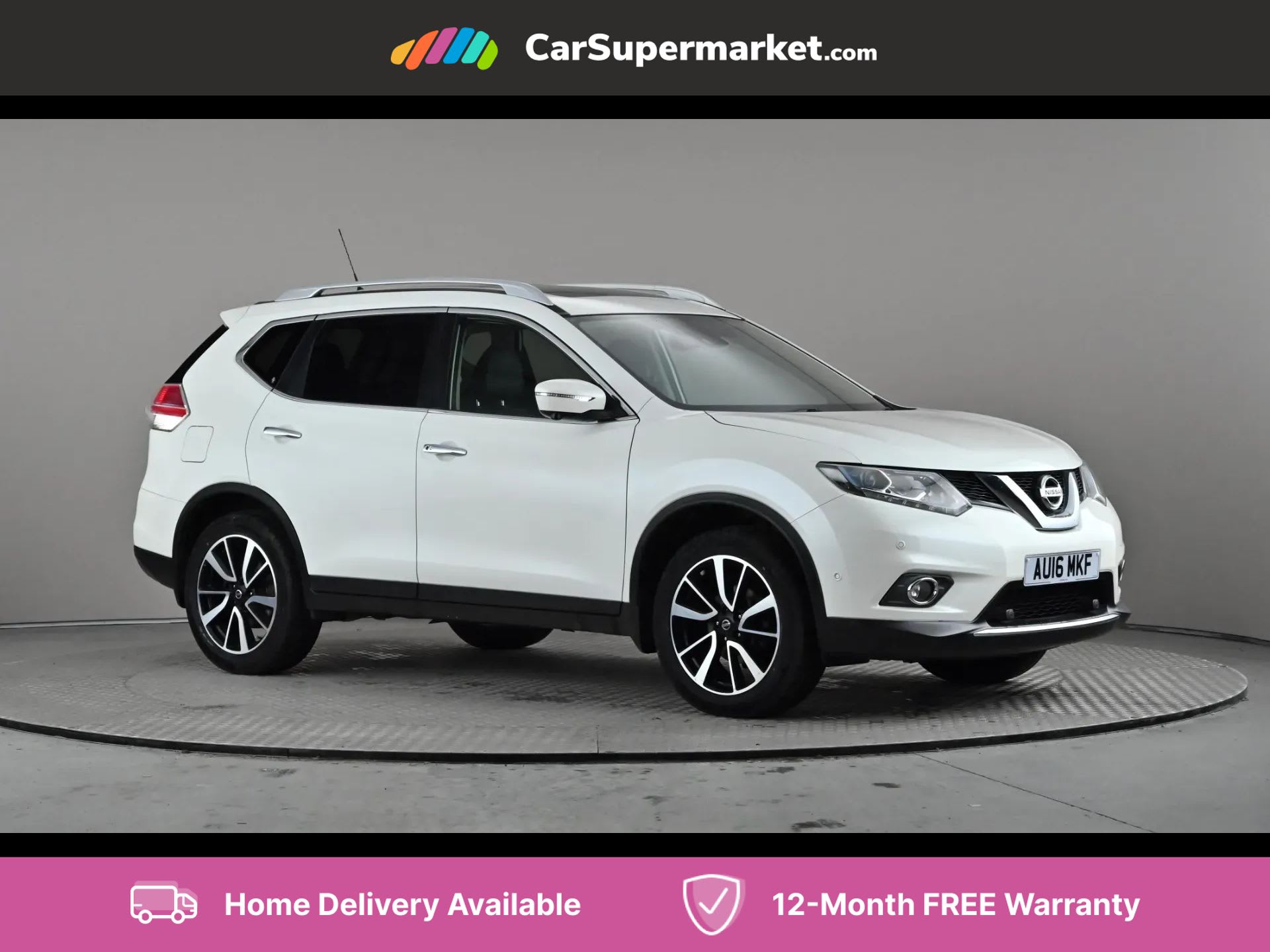 2016 used Nissan X-Trail 1.6 DiG-T Tekna