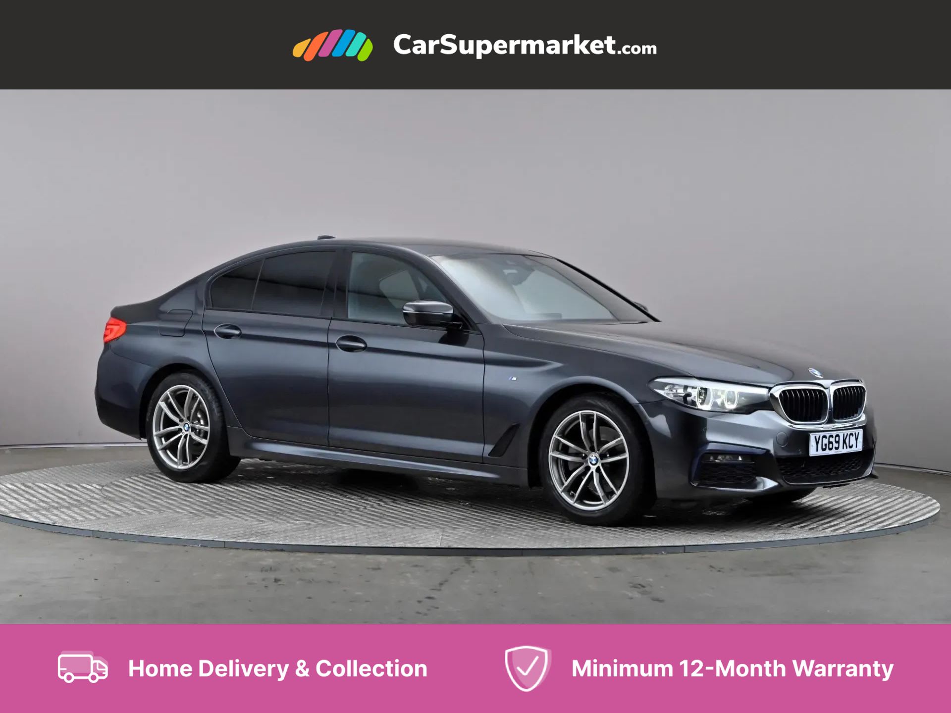 2019 used BMW 5 Series 520d M Sport Auto