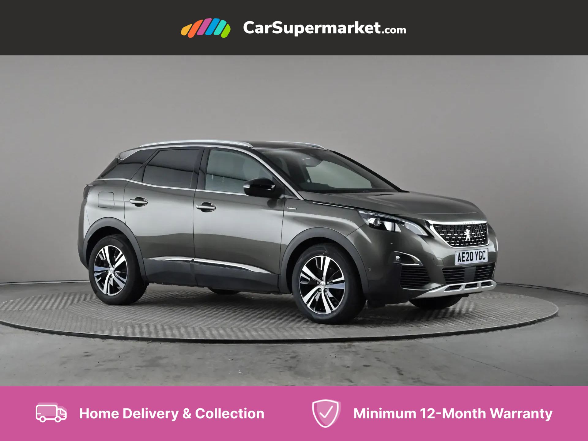 2020 used Peugeot 3008 1.5 BlueHDi GT Line